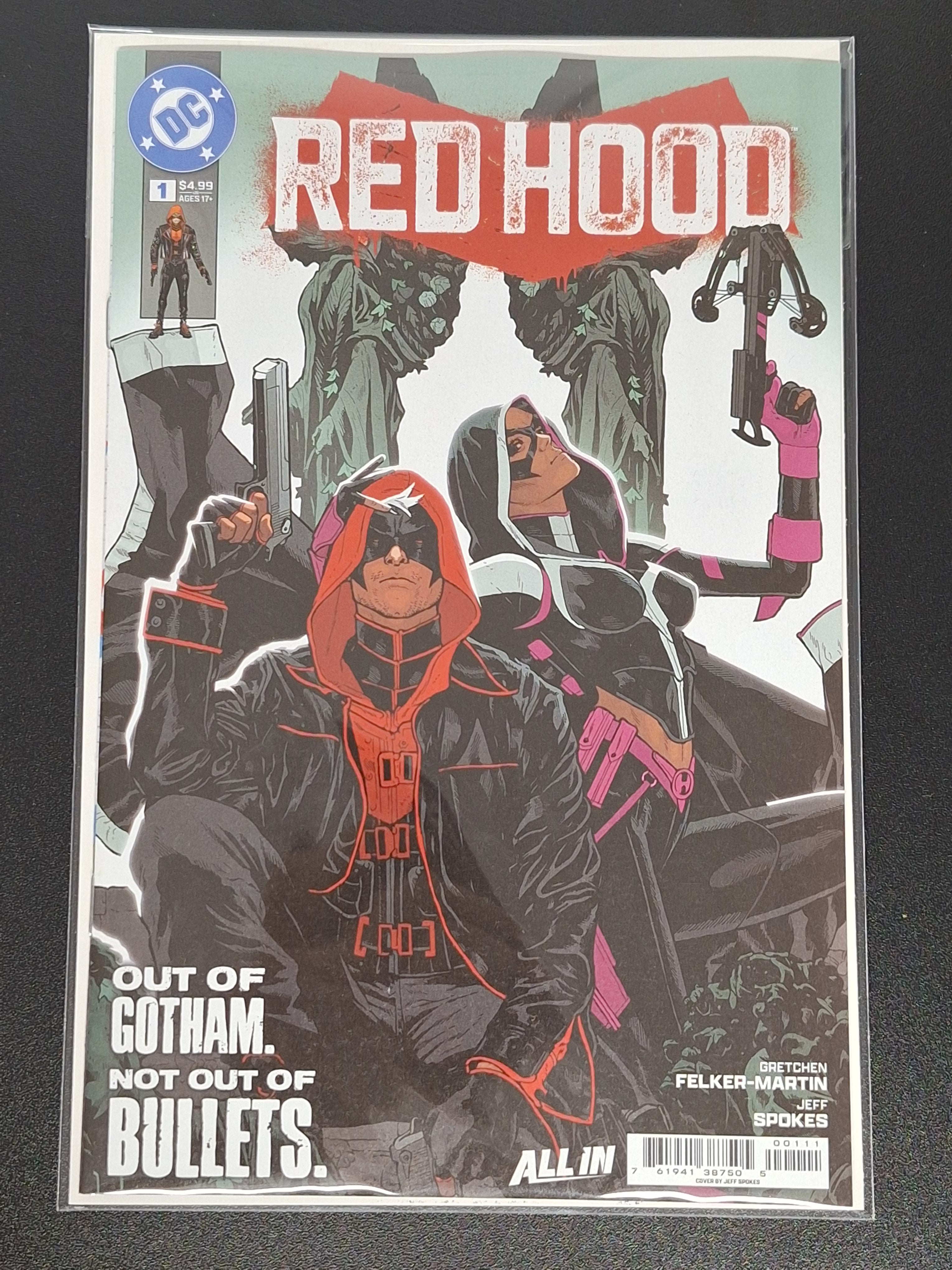 Red Hood 1 DC 2025 Cover A RECALLED AND CANCELLED - CONTROVERSIAL