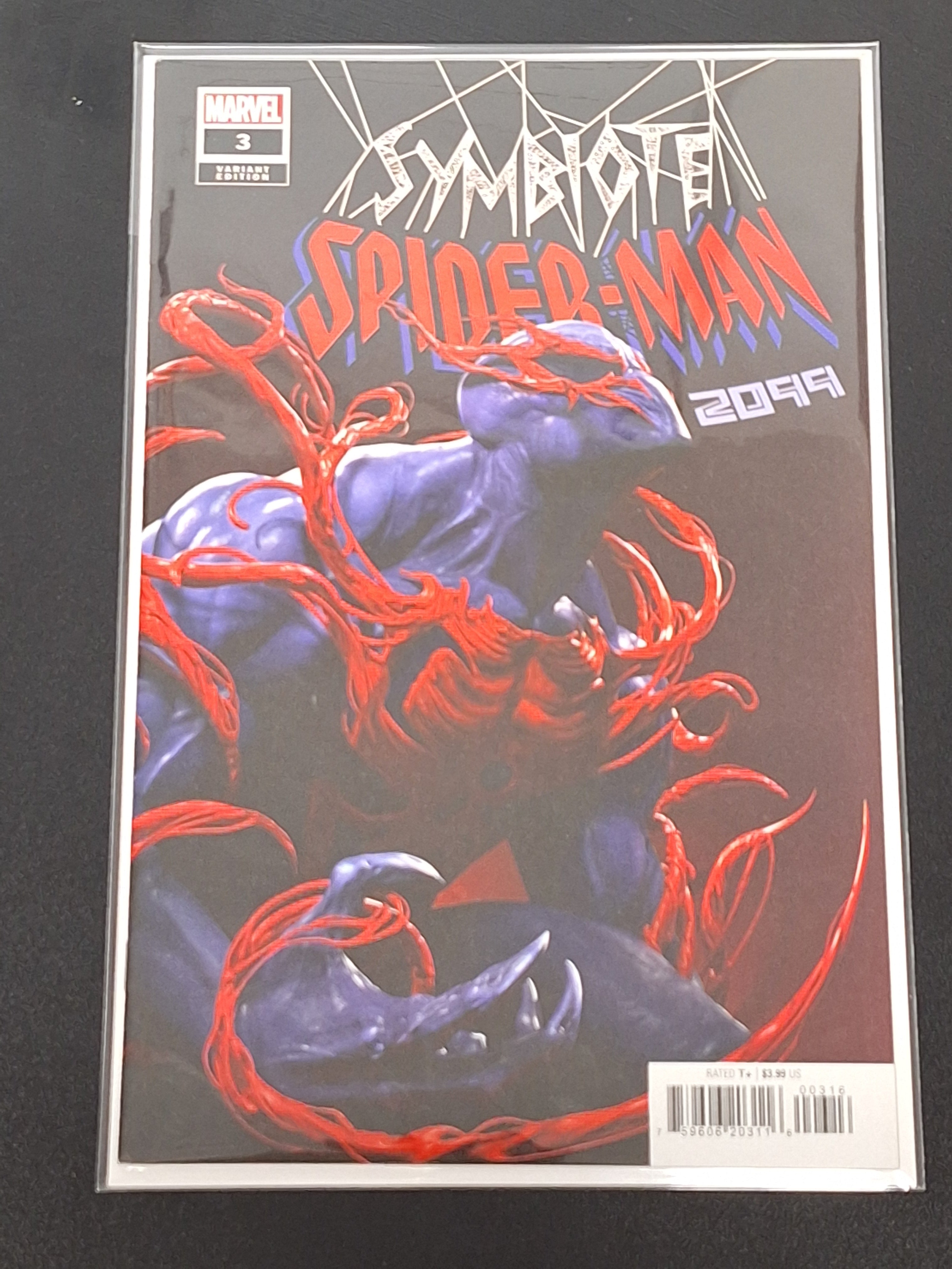 Symbiote Spider-Man 2099 3 Grassetti Variant - 1:25 Retailer Incentive