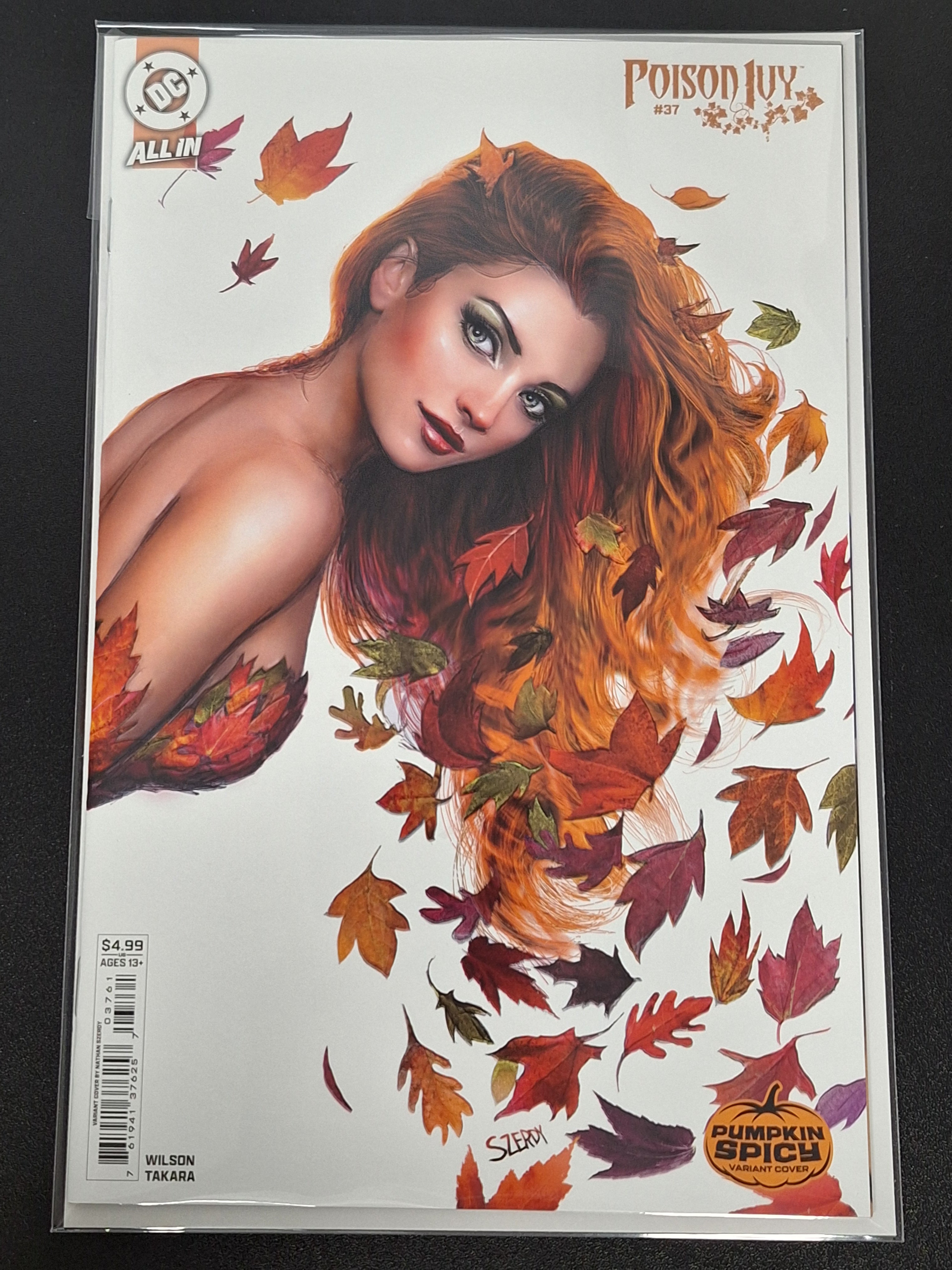 Poison Ivy 37 DC 2025 Nathan Szerdy Pumpkin Spicy Variant