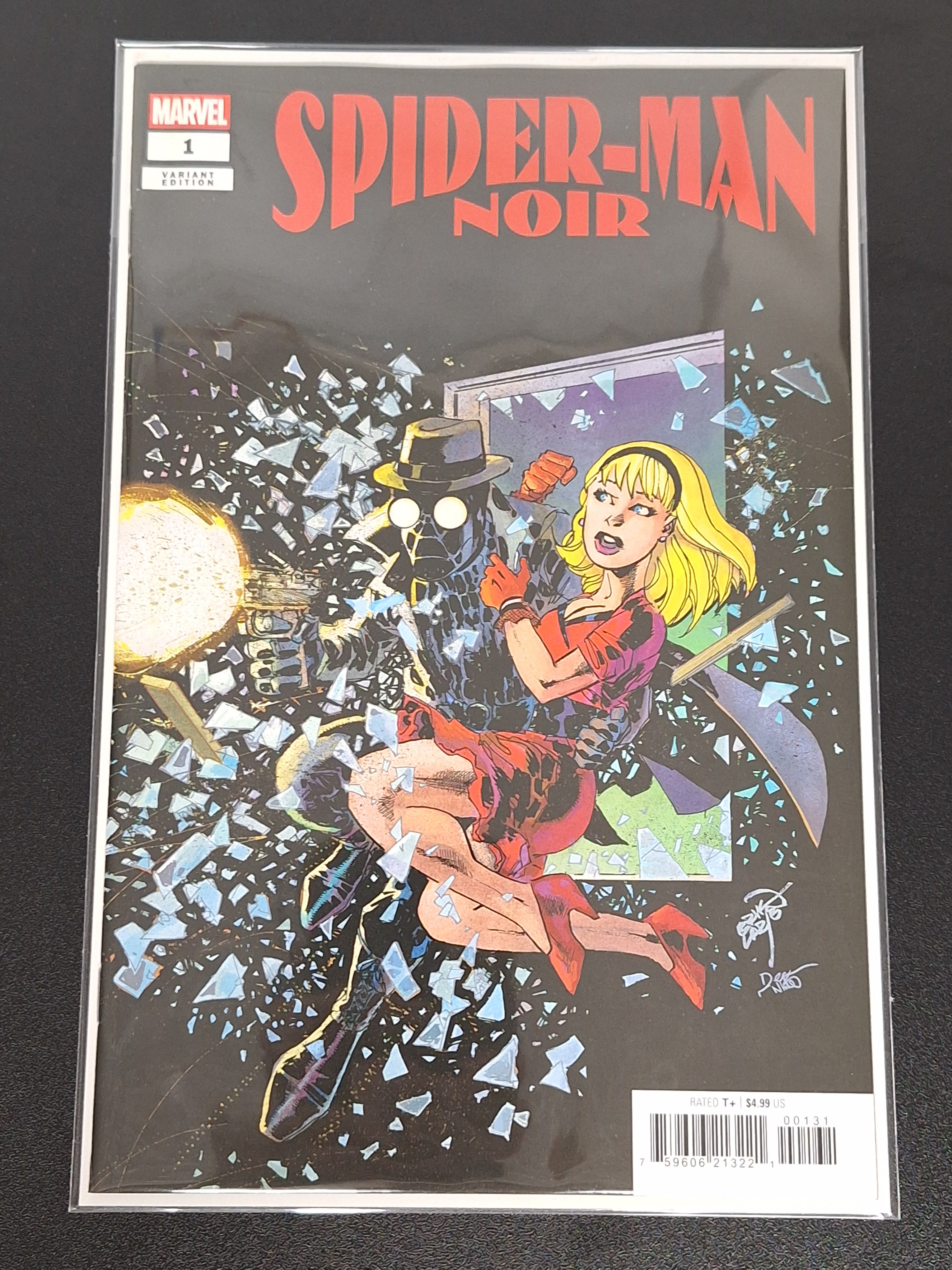 Spider-Man Noir 1 Marvel 2025 Erik Larson Variant 1st Hard Boil