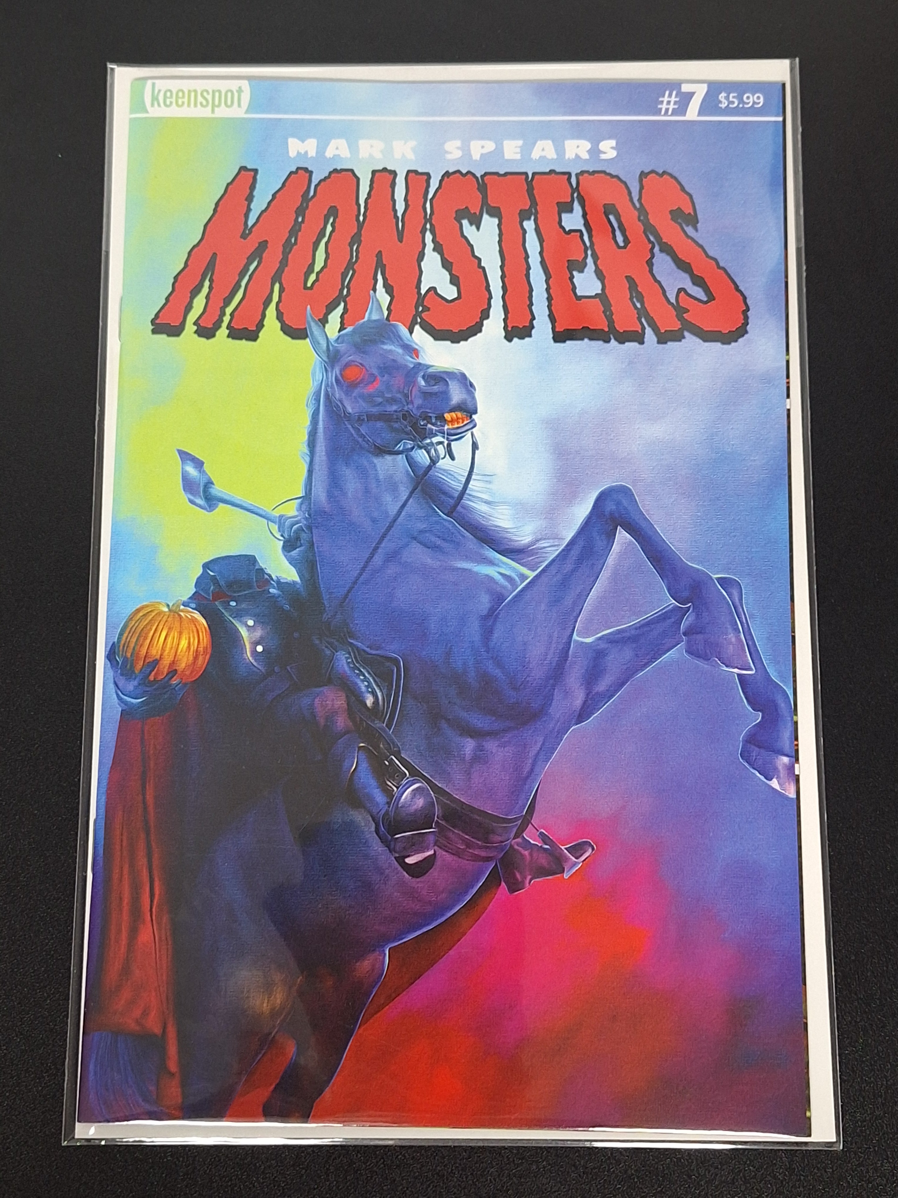 Mark Spears Monsters 7 Keenspot 2025 Cover A Headless Horseman