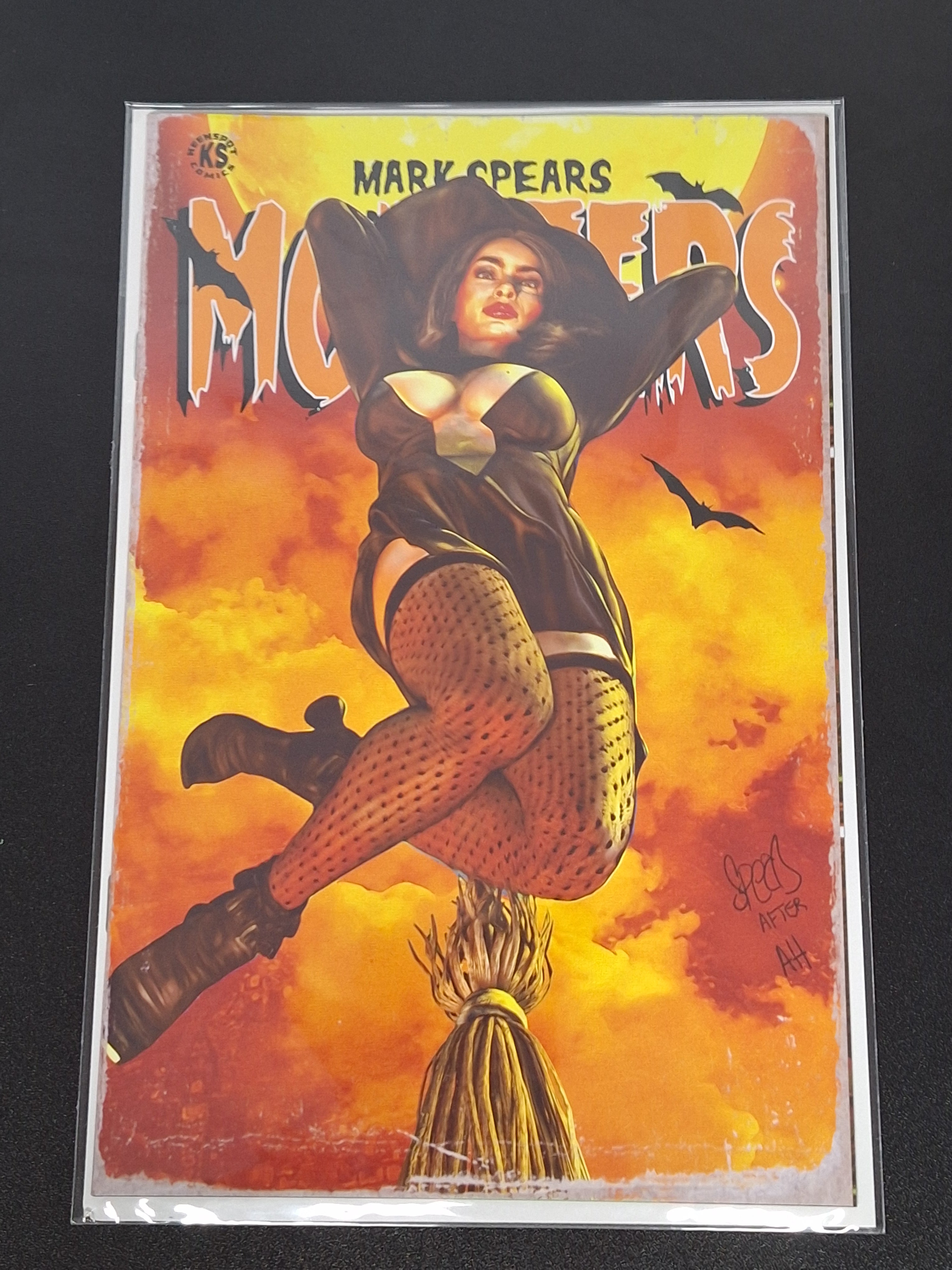 Mark Spears Monsters 7 Keenspot 2025 Cover B JSA Classified Homage