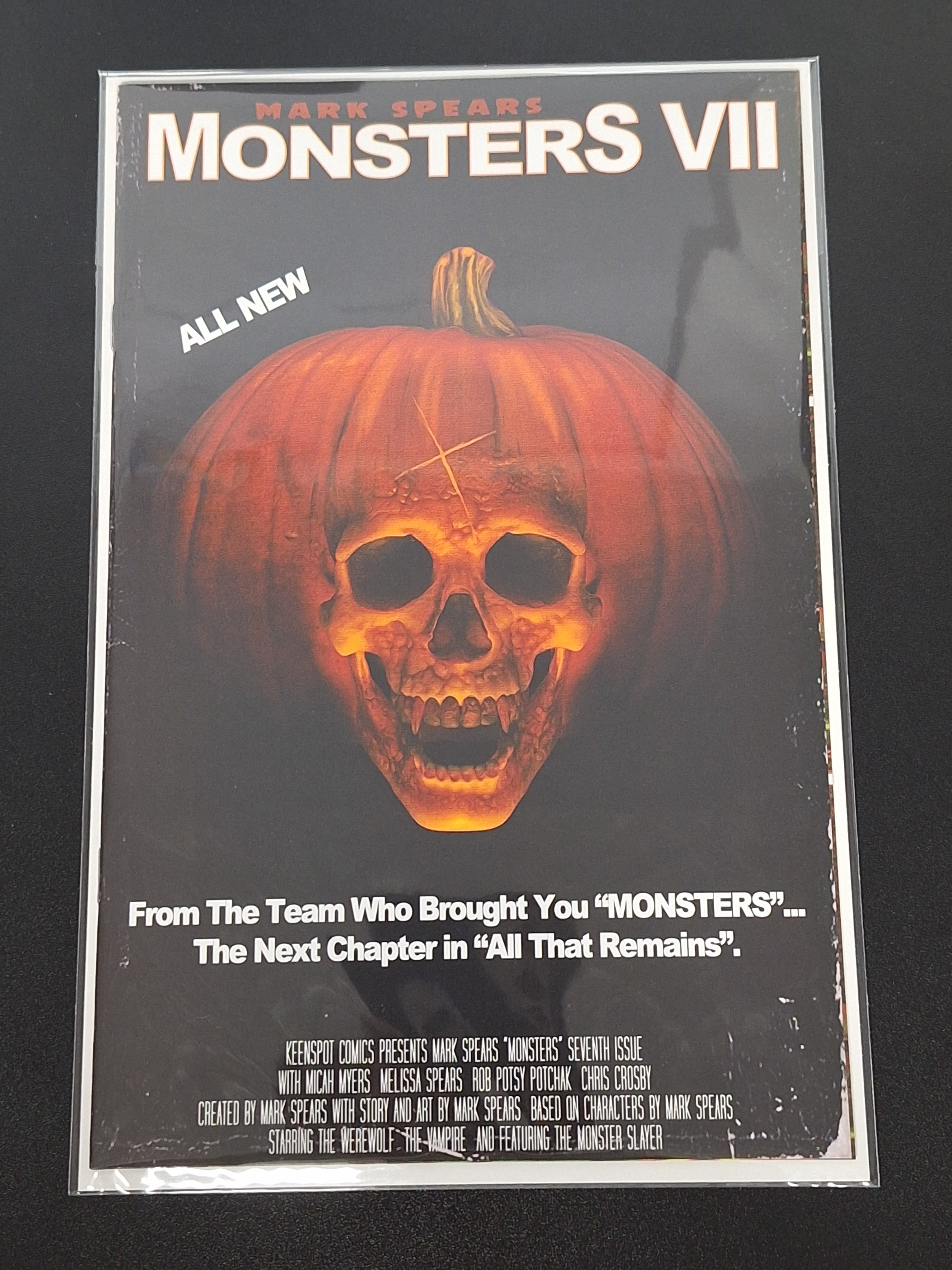 Mark Spears Monsters 7 Keenspot 2025 Cover C Halloween II Homage