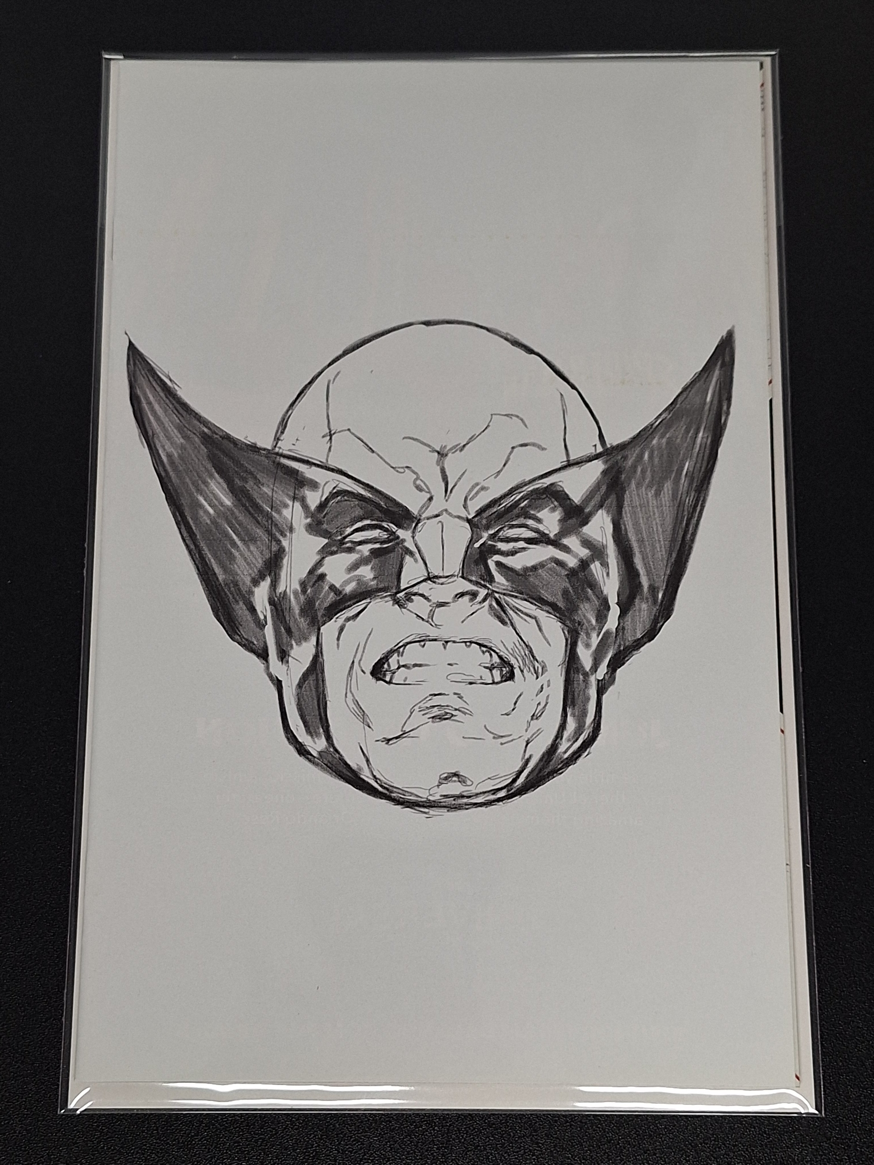 Weapon X-Men 1 Marvel 2024 Mark Brooks 1:50 Virgin Sketch Variant