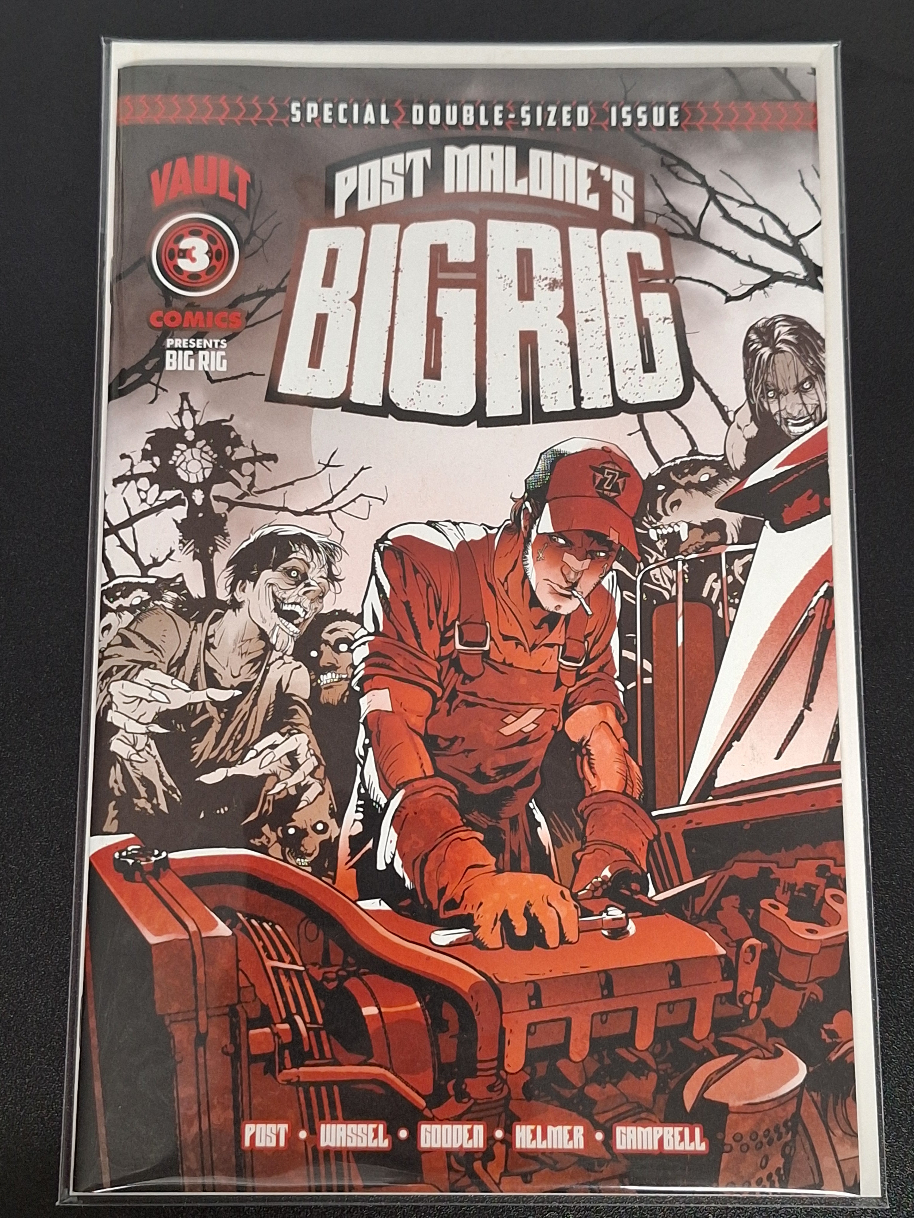 Post Malone's Big Rig 3 Vault 2025 Cover A