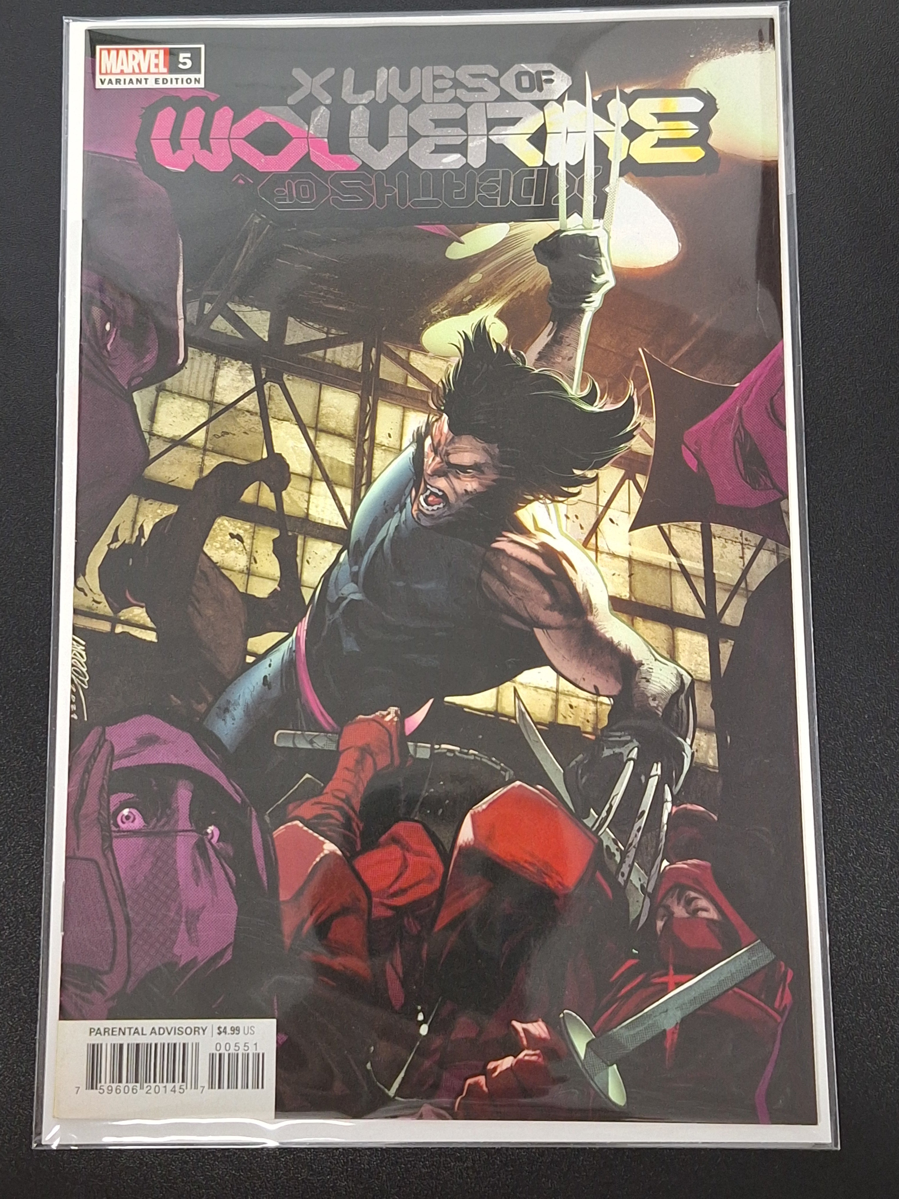 X Lives of Wolverine 5 Marvel 2022 Larraz 1:50 Variant