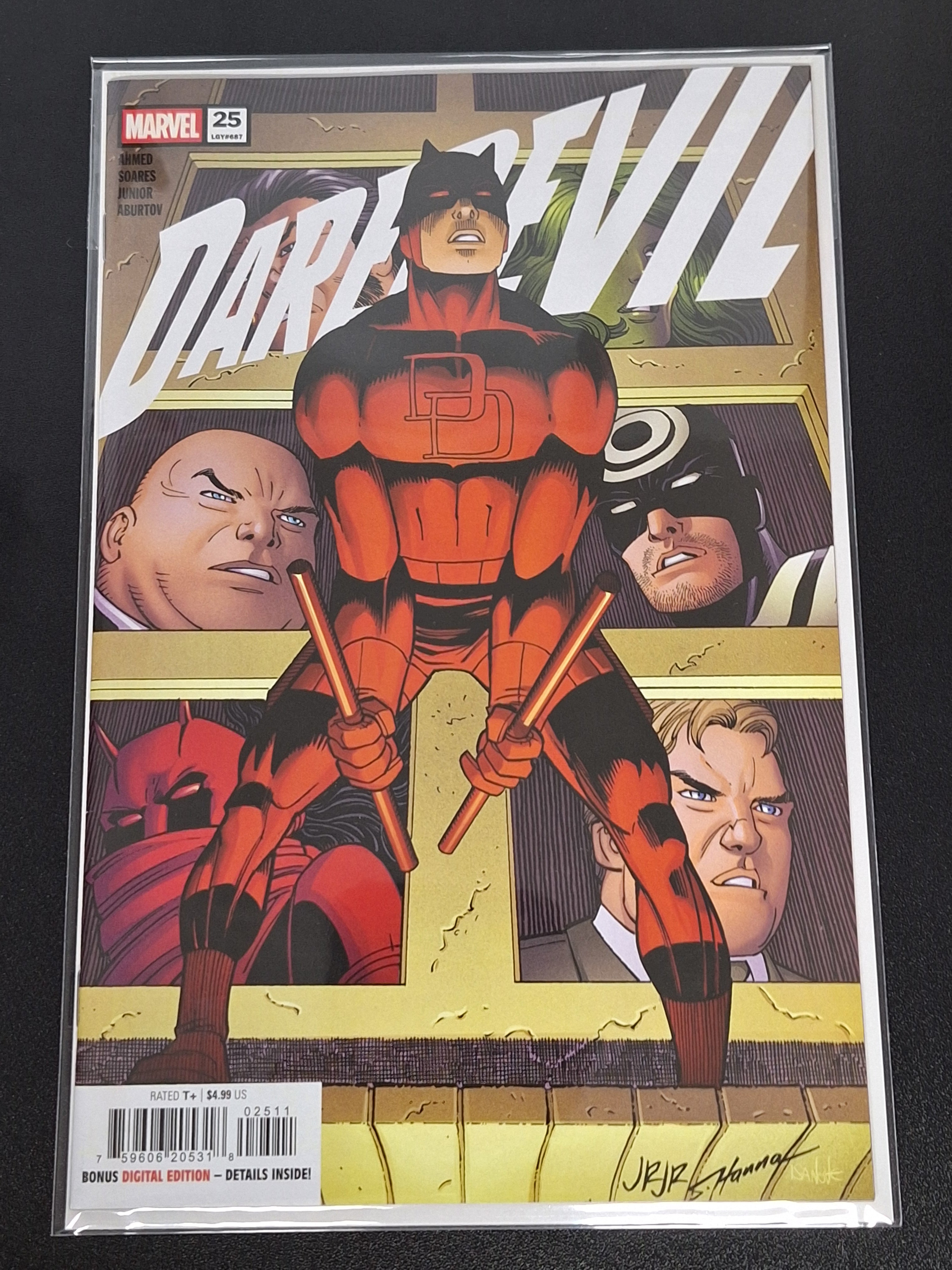 Daredevil 25 Marvel 2025 Cover A John Romita JR