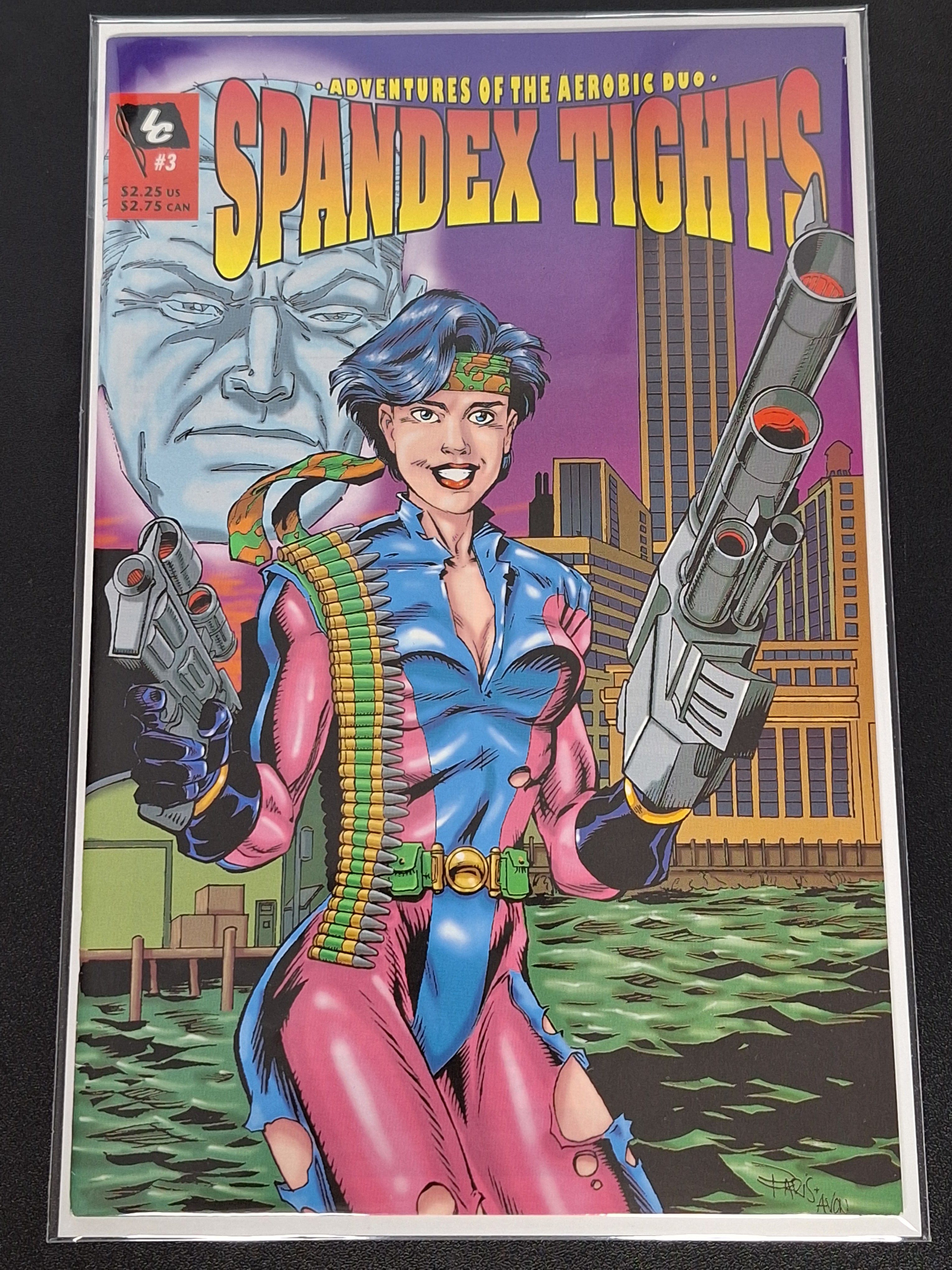 Spandex Tights 3 Lost Cause Comics 1995 Scarce Book