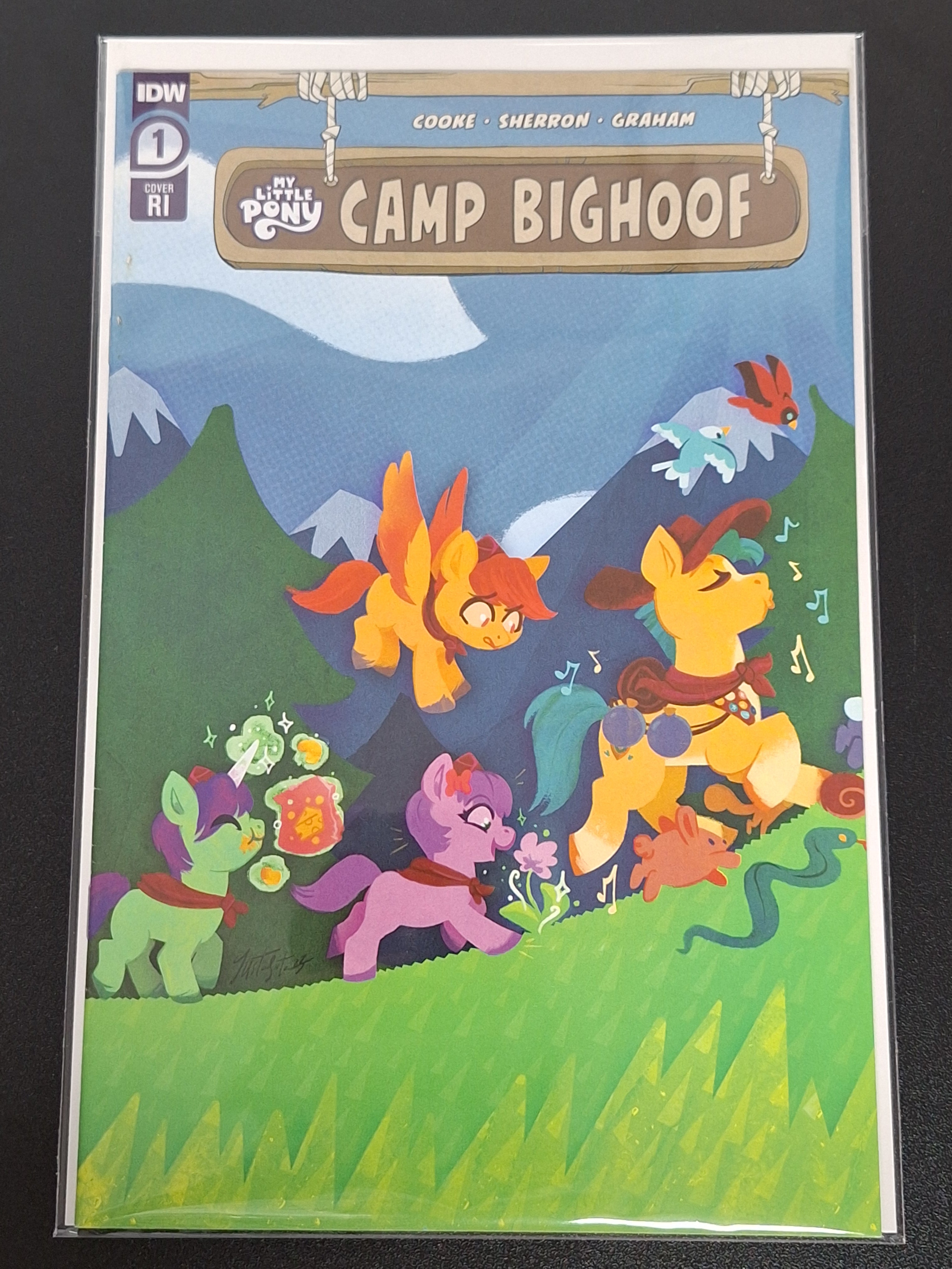 My Little Pony: Camp Bighoof 1 IDW 2023 JustaSuta 1:25 Variant