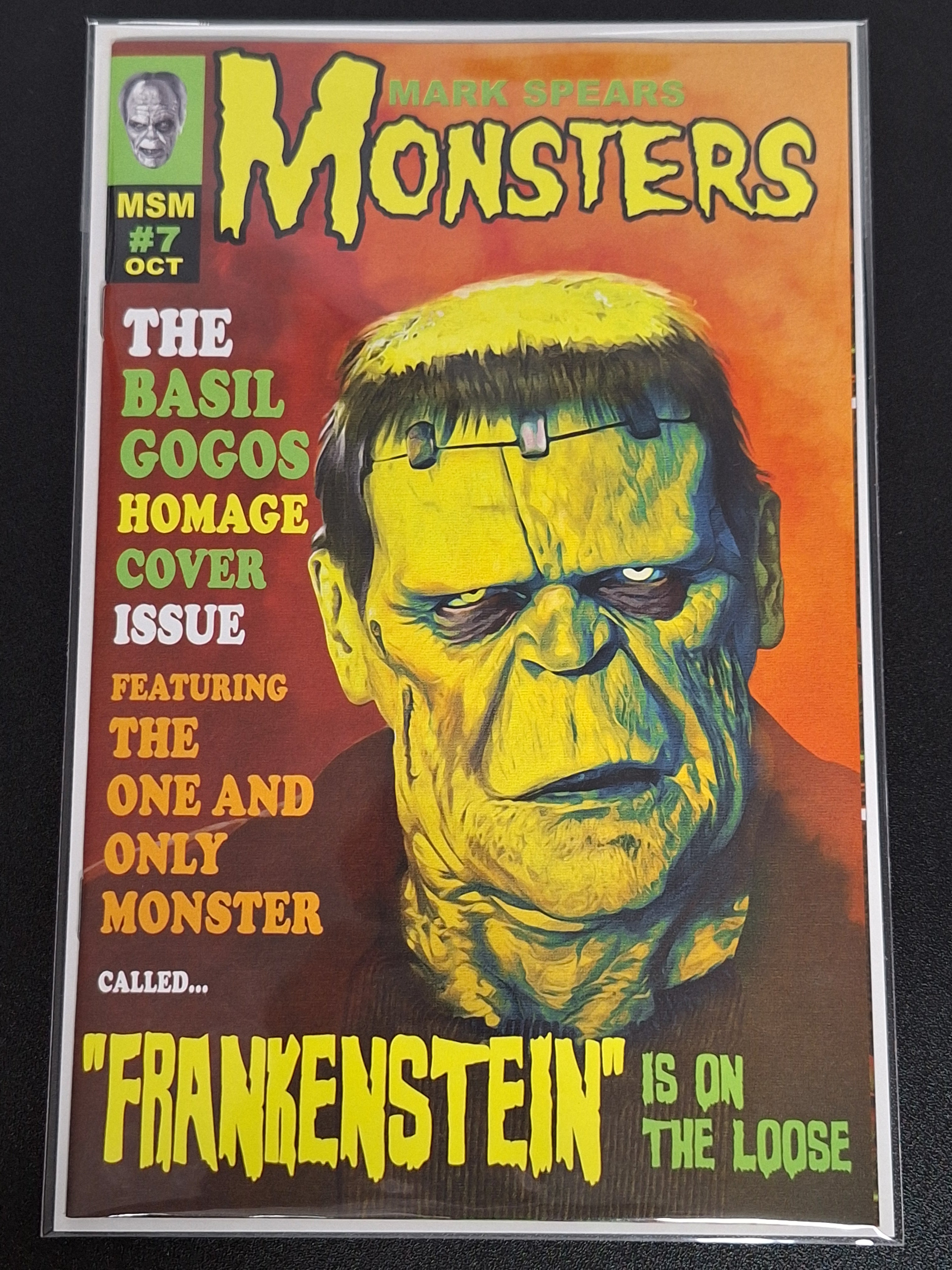 Mark Spears Monsters 7 Keenspot 2025 Famous Monsters 1:25 Homage Variant
