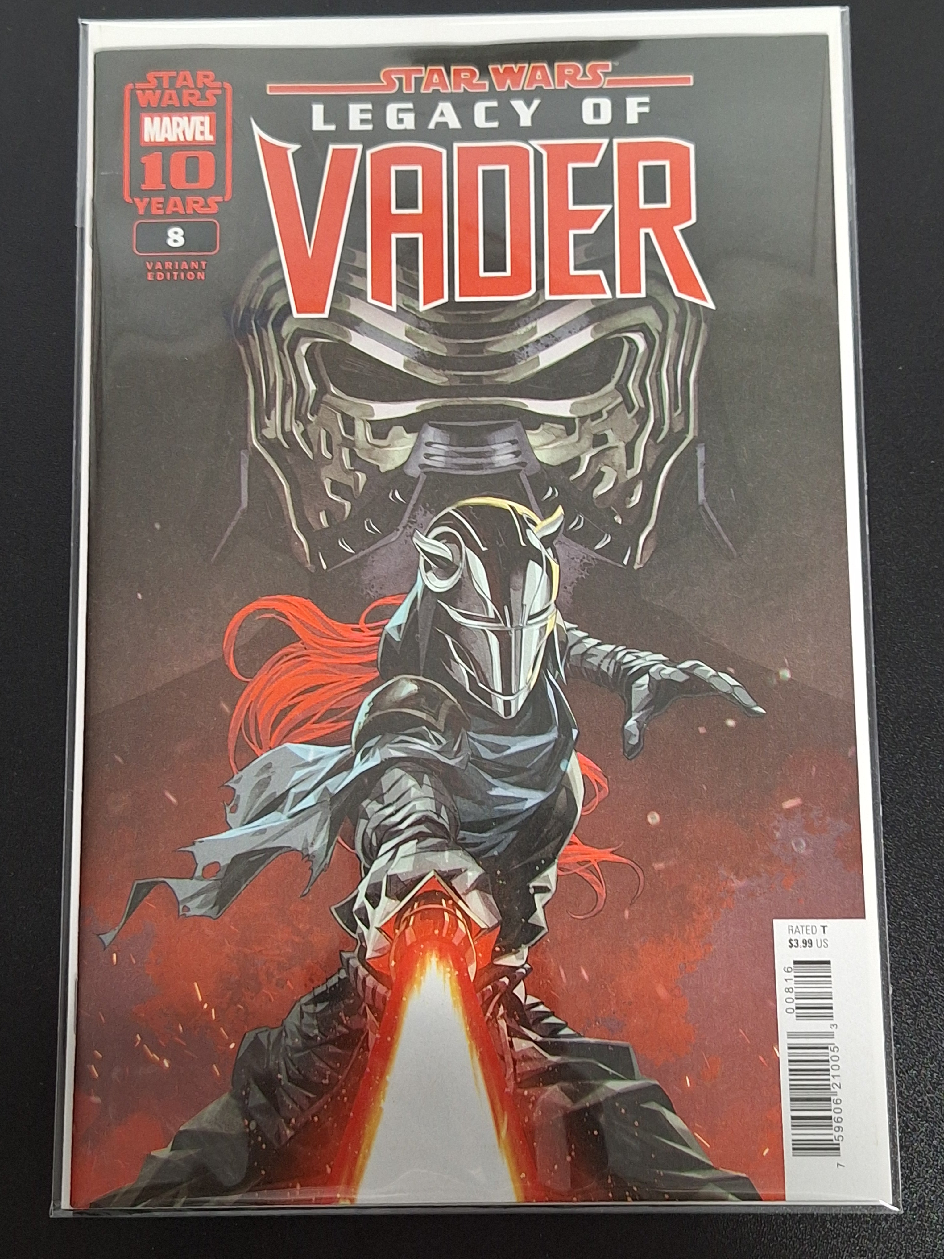 Star Wars Legacy Of Vader 8 Marvel 2025 Kael Ngu 1:25 Variant 1st Tava Ren