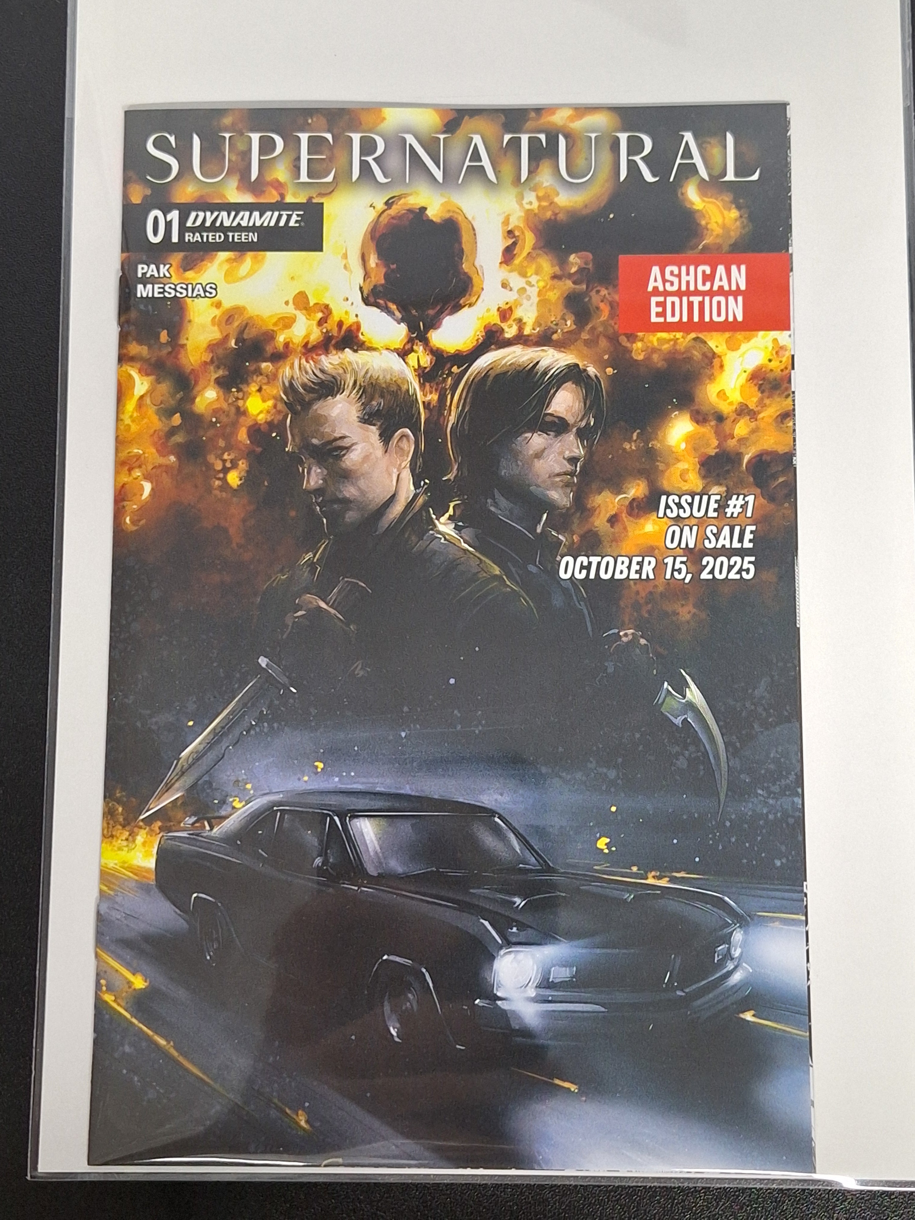 Supernatural 1 Dynamite 2025 Ashcan Preview Edition