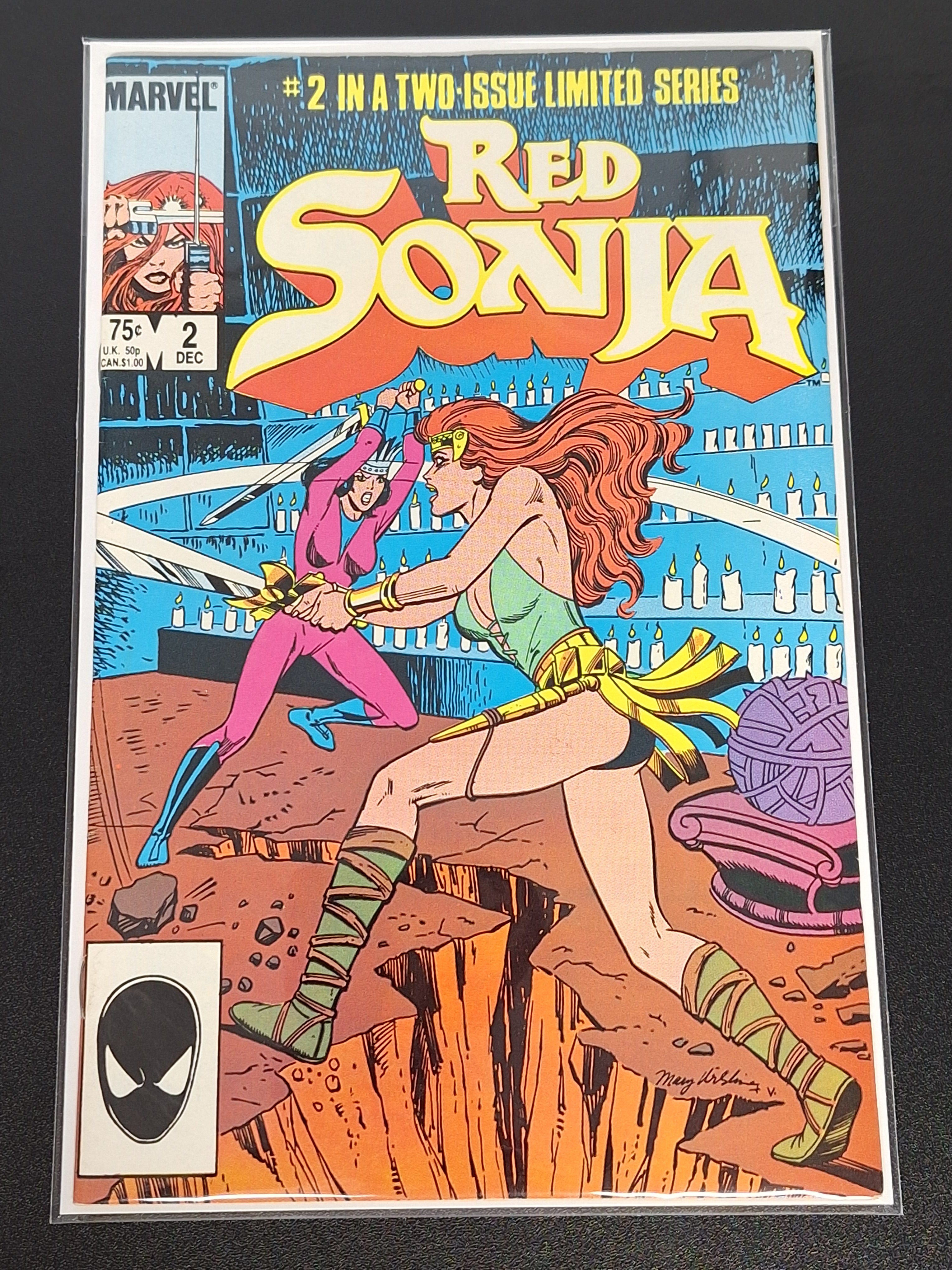 Red Sonja 2 Marvel 1985 Two Issue Limited Series, Movie Adaptation