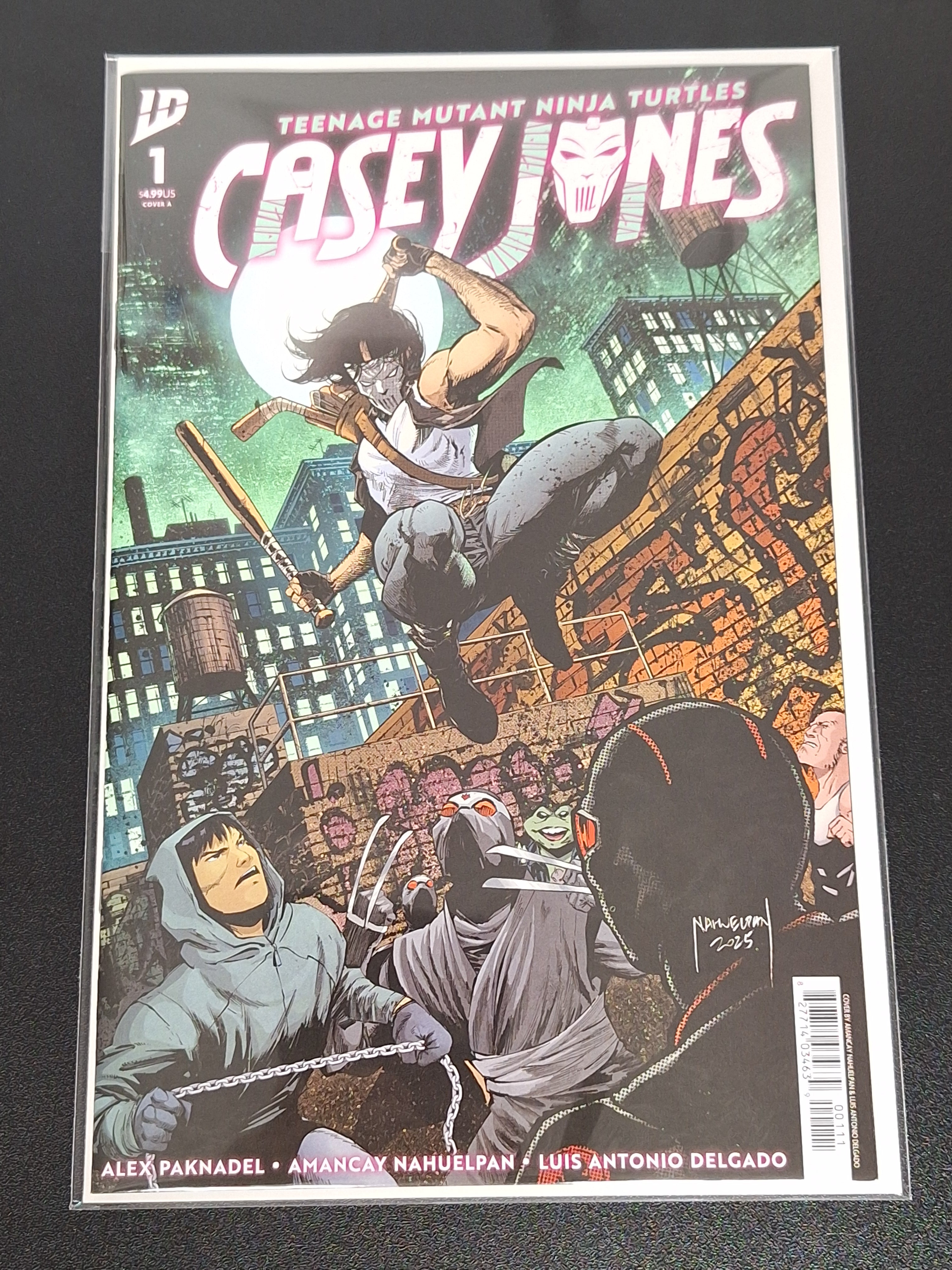 Teenage Mutant Ninja Turtles: Casey Jones 1 IDW 2025 Cover A