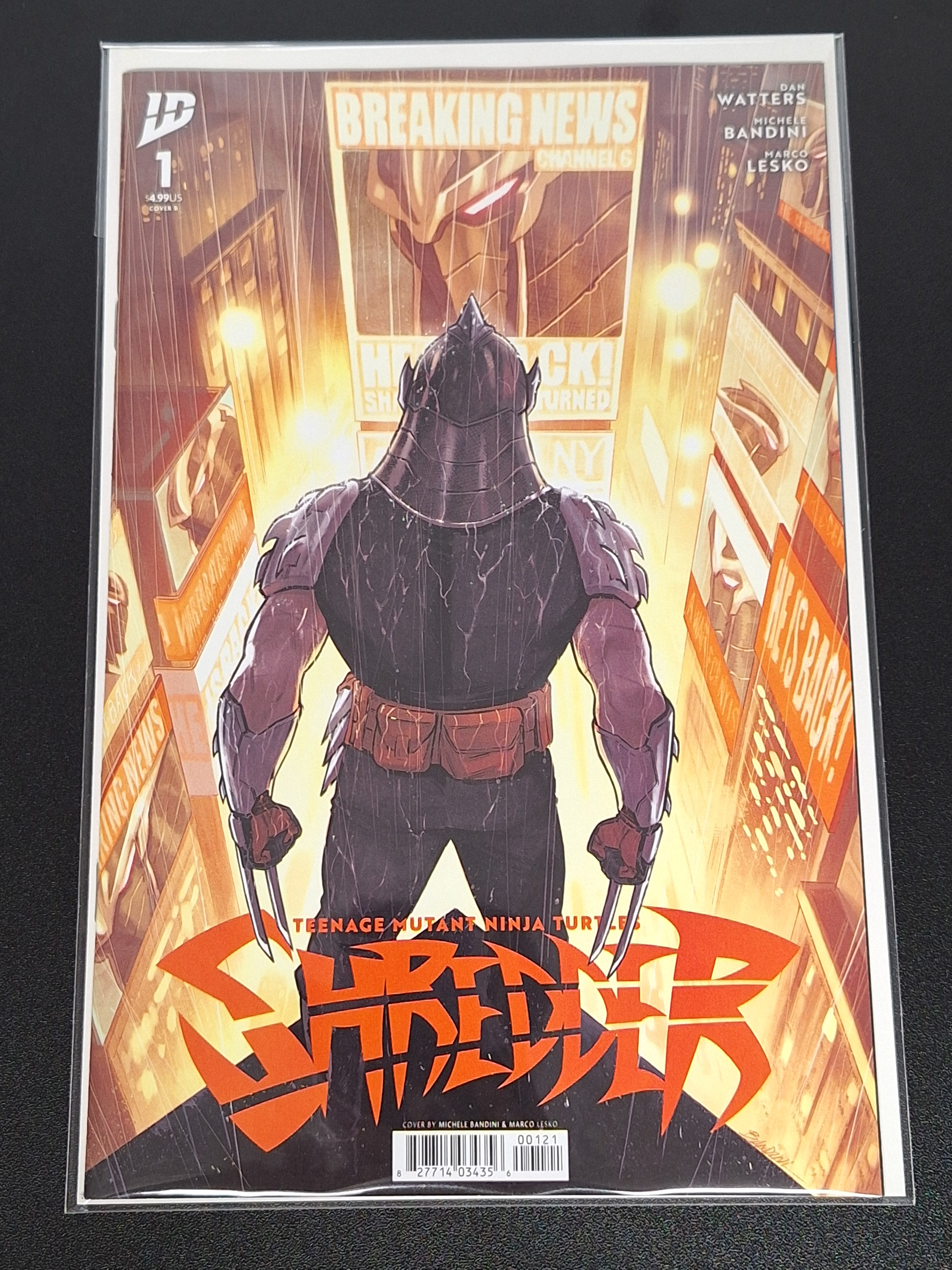 Teenage Mutant Ninja Turtles: Shredder 1 IDW 2025 Cover B