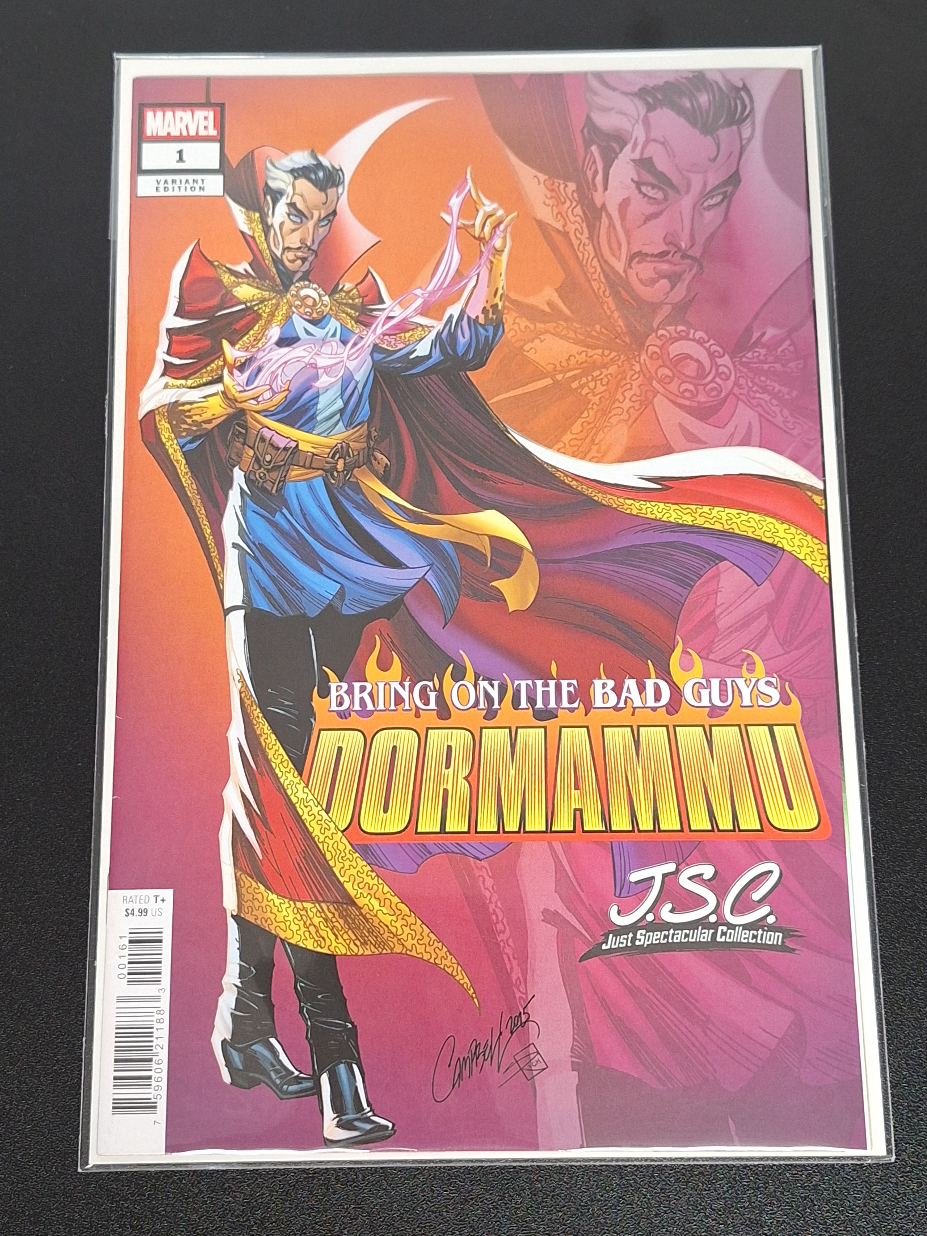 Bring On The Bad Guys: Dormammu 1 Marvel 2025 J.Scott Campbell J.S.C. Variant