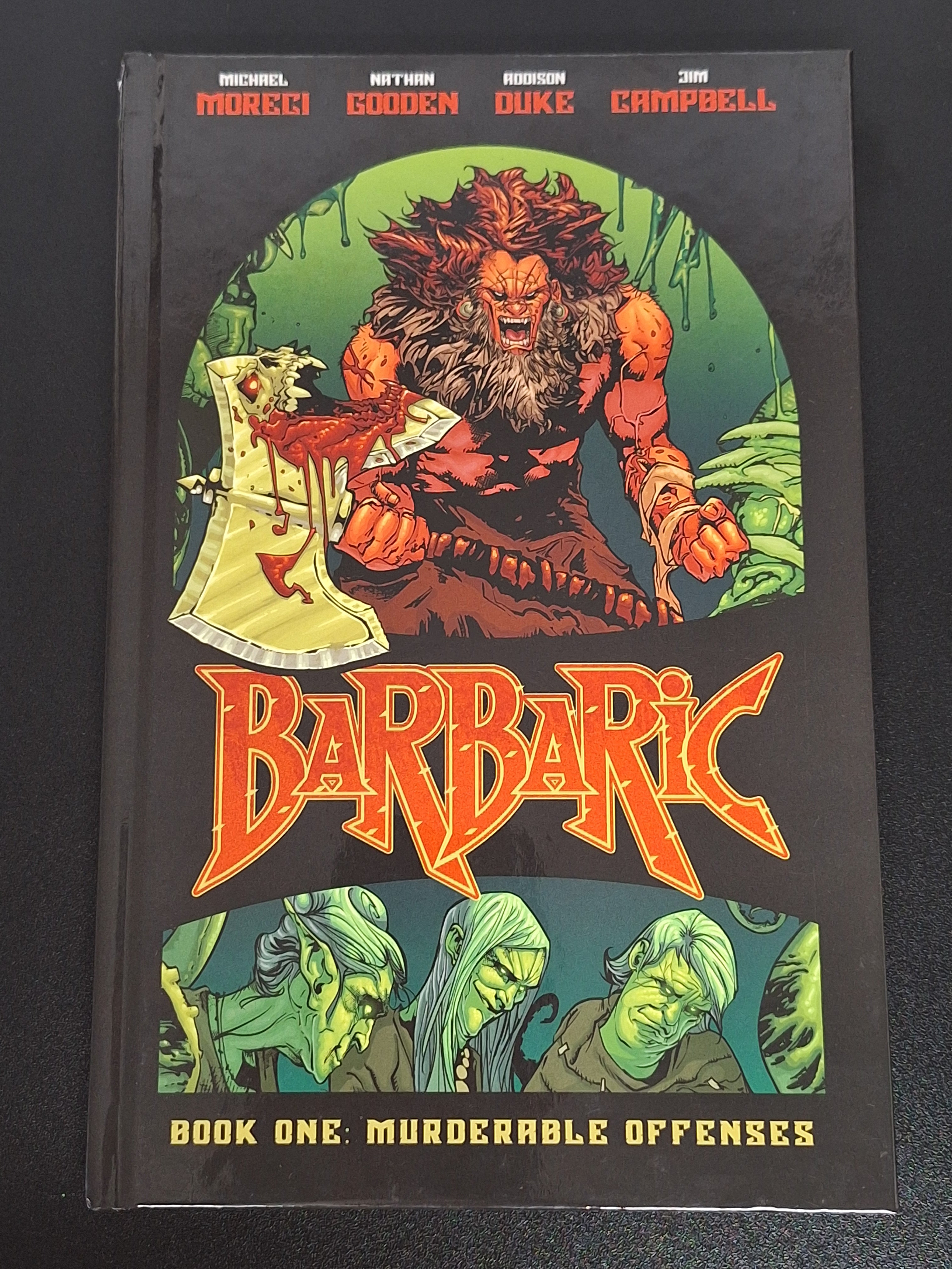 Barbaric Book One Vault Comics Hardcover