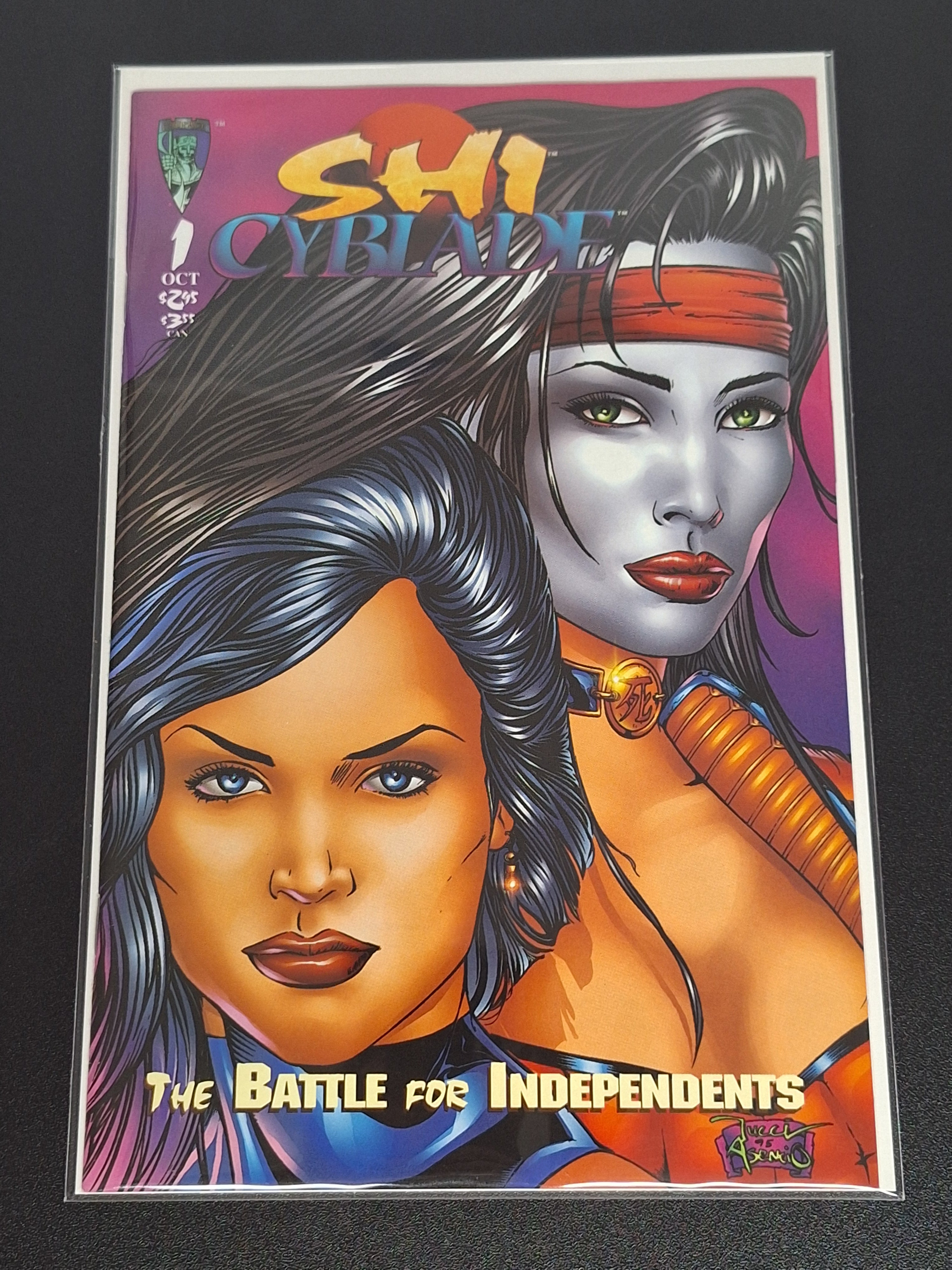 Cyblade/Shi: The Battle For Independents 1 Crusade Comics 1995 1st Witchblade