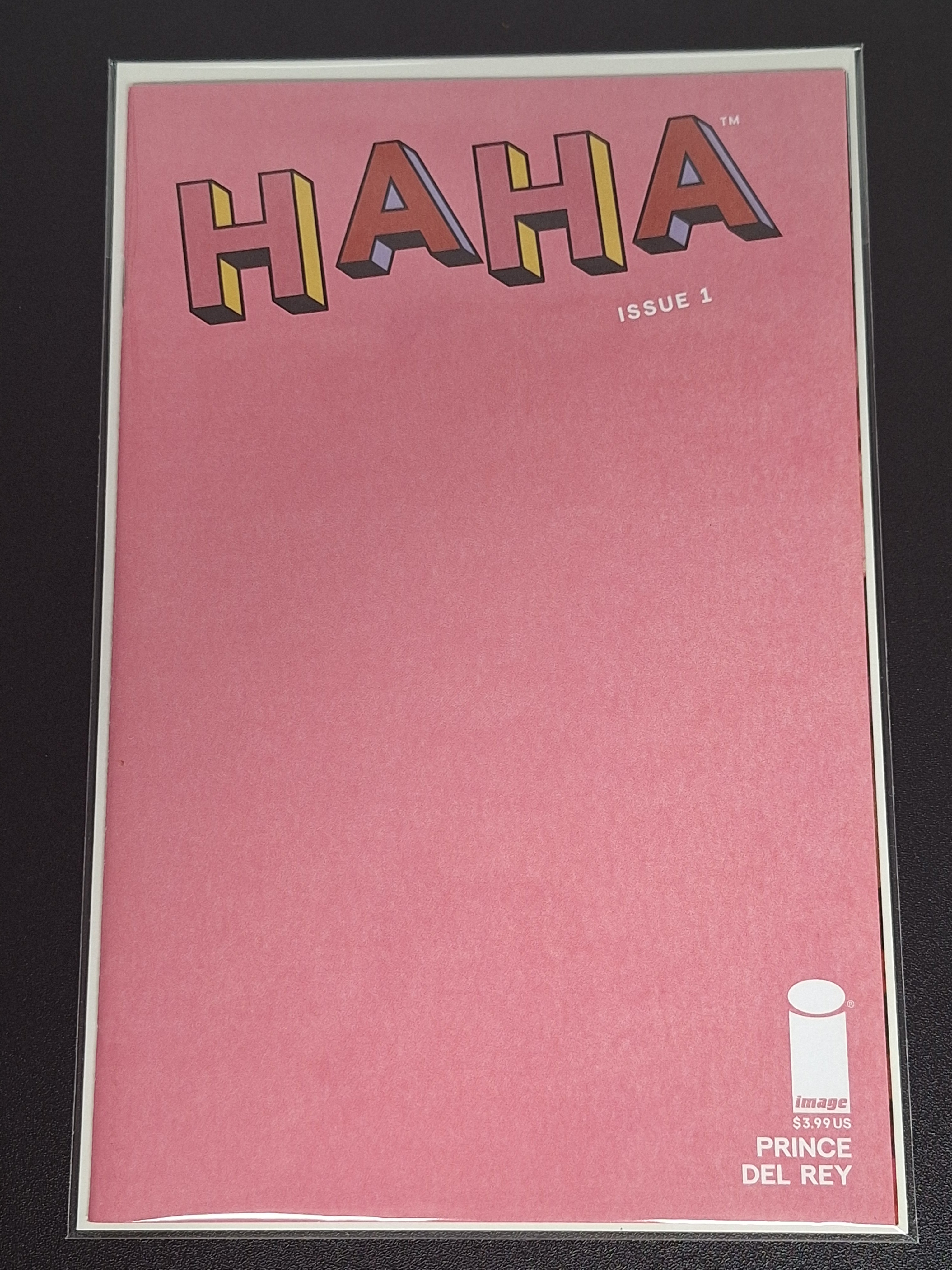 Ha Ha 1 Image 2021 Pink Blank Sketch Variant