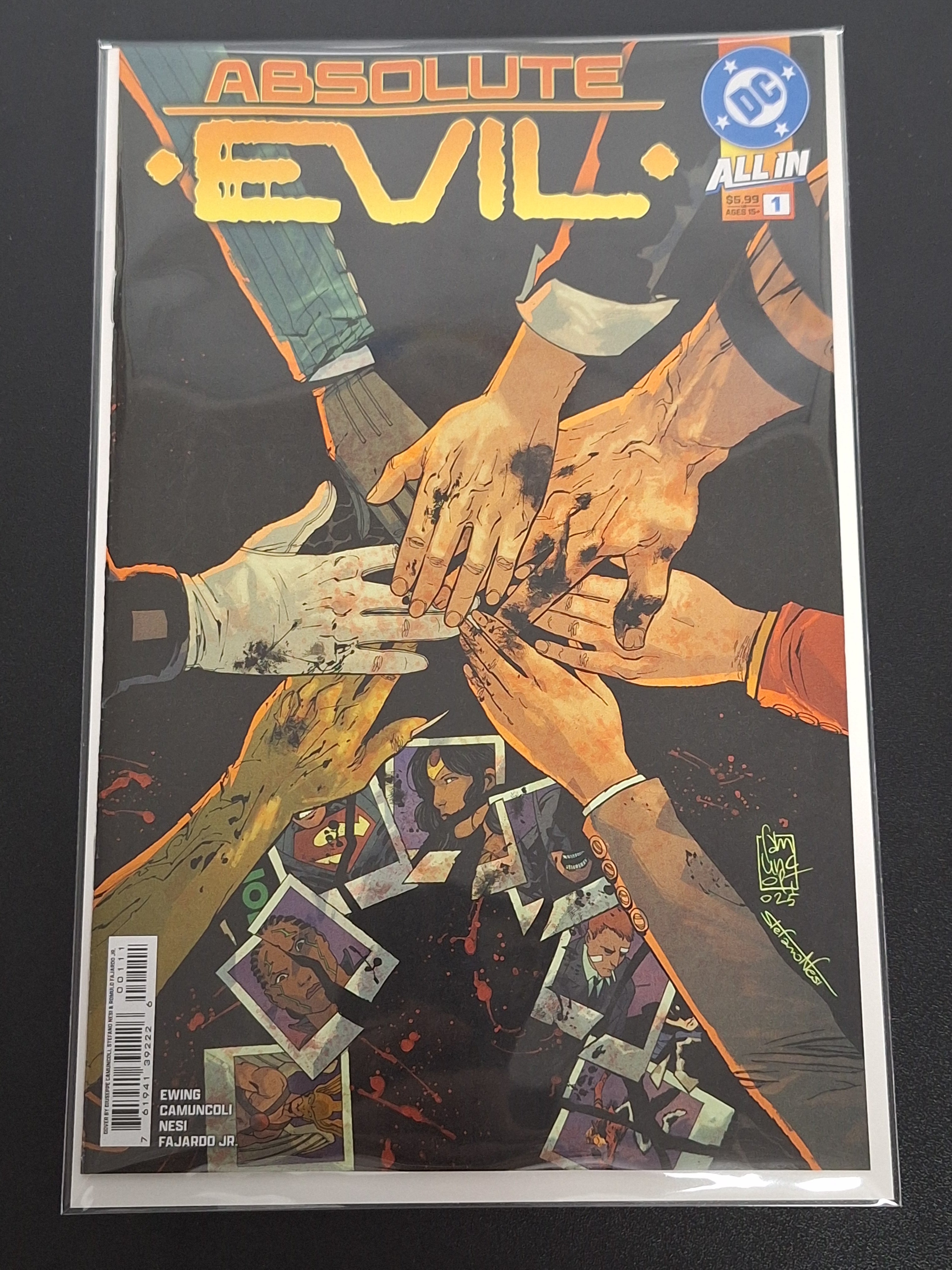 Absolute Evil 1 DC 2025 Cover A 1st Absolute Green Lantern, Hawkman & Lex Luthor