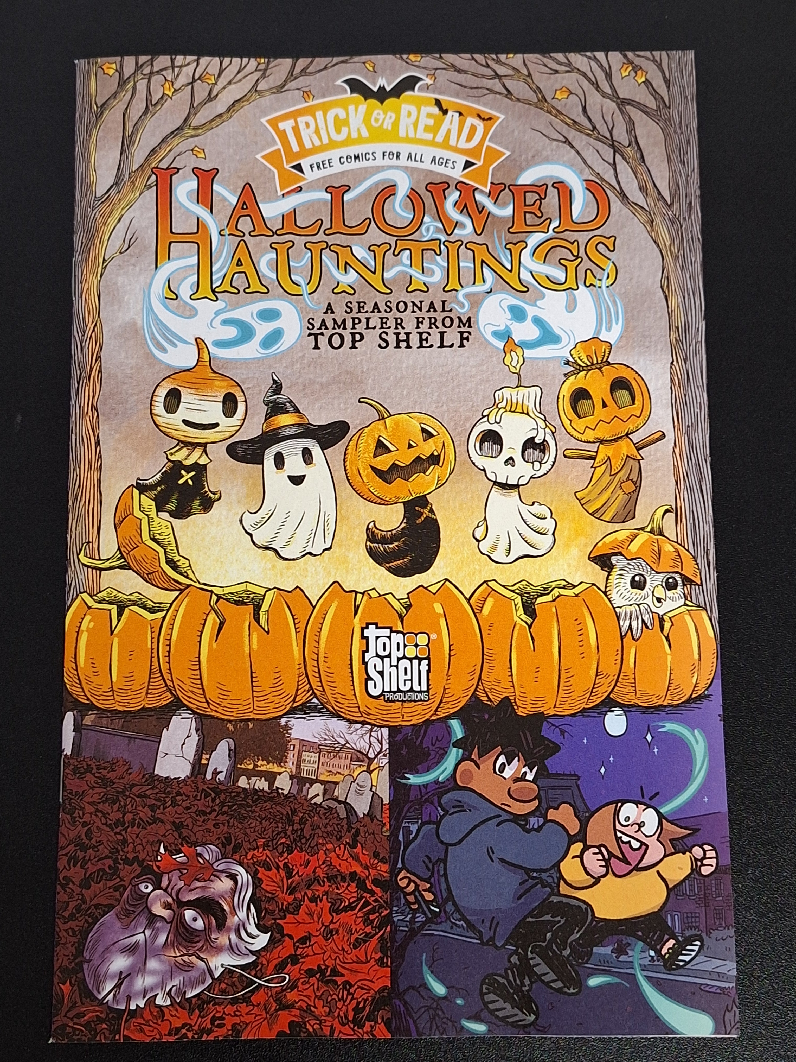 Hallowed Hauntings: A Seasonal Sampler From Top Shelf- 2025 Halloween Trick or Read