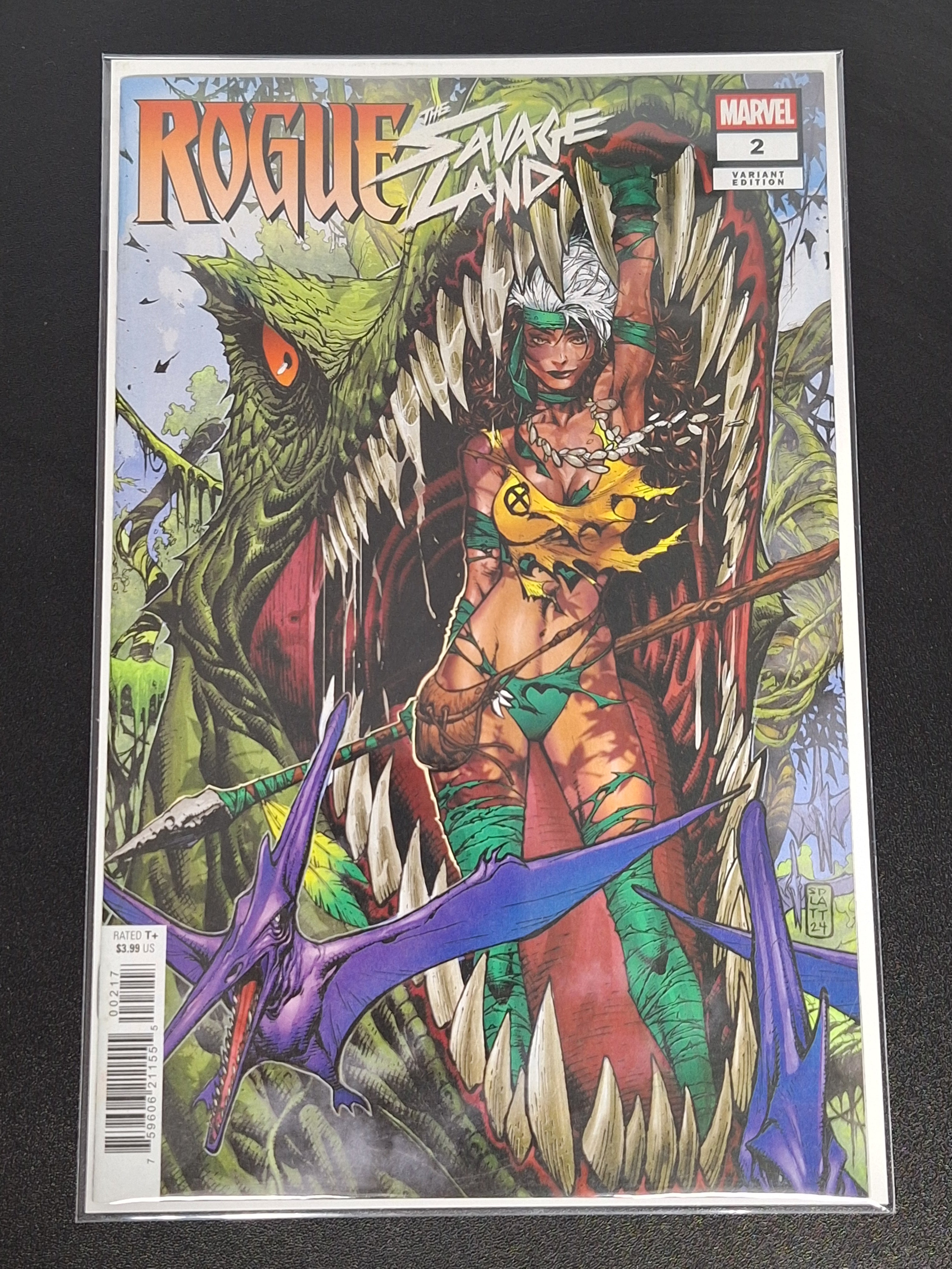 Rogue The Savage Land 2 Stephen Platt 1:25 Incentive Variant