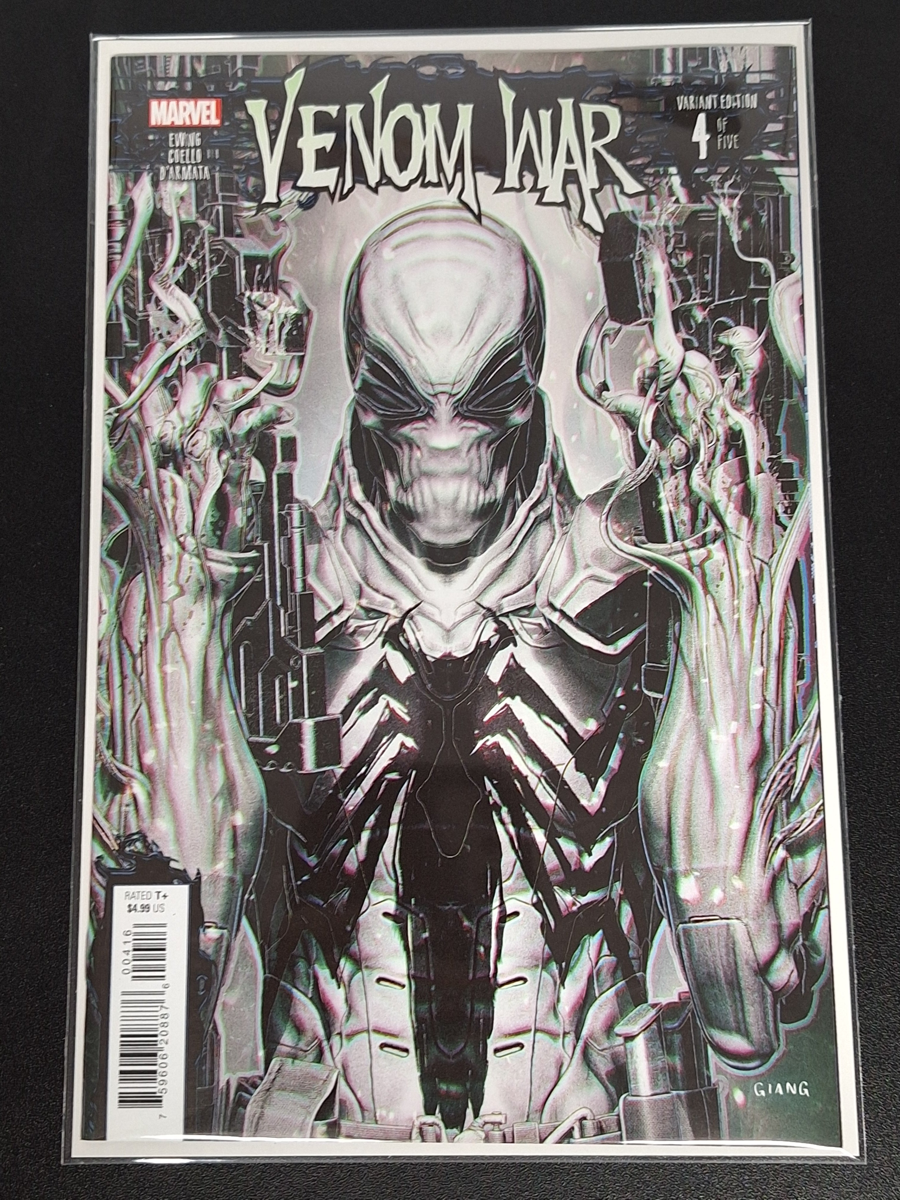 Venom War 4 John Giang 1:25 Incentive Variant