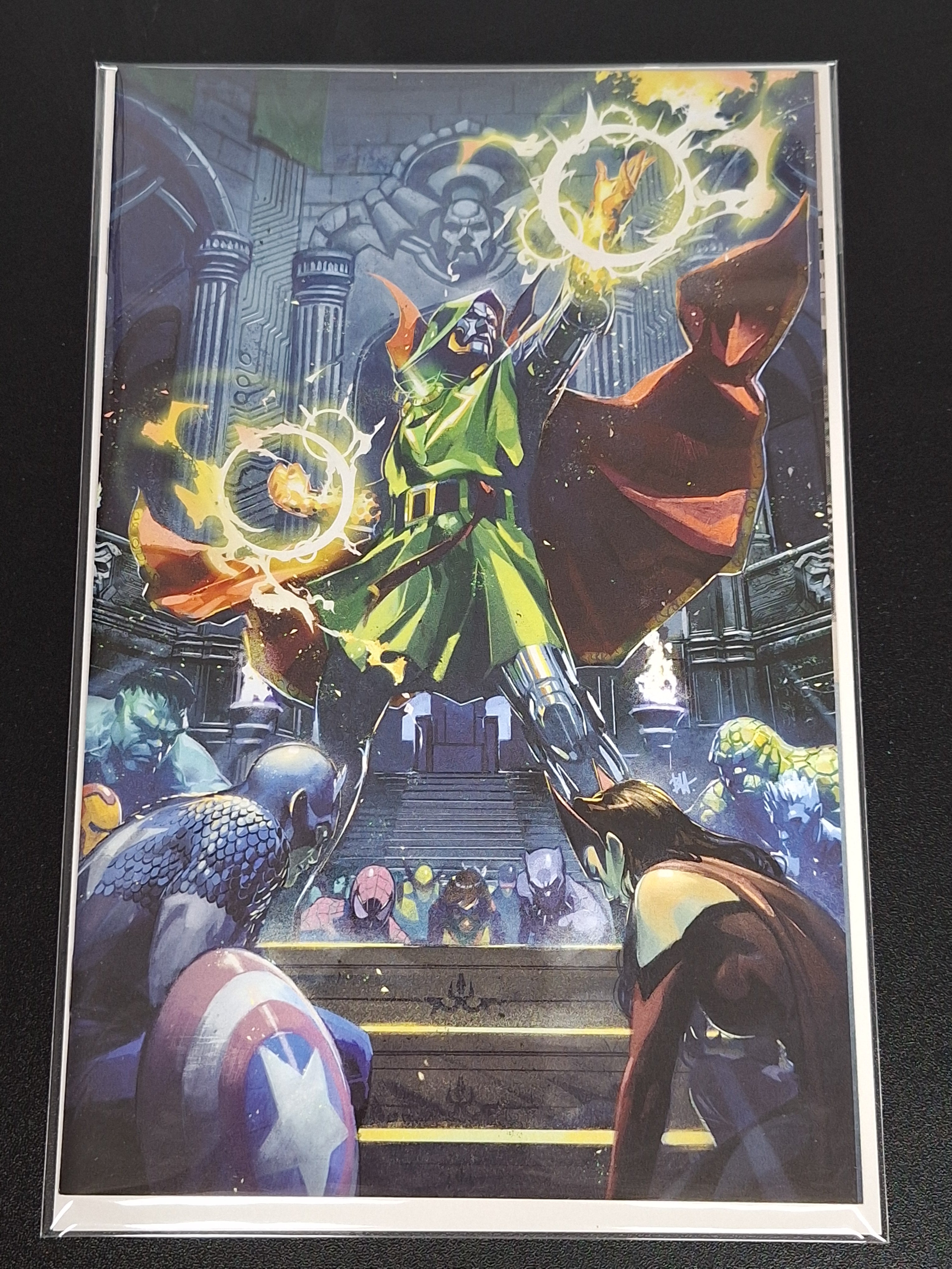 One World Under Doom 1 Ben Harvey 1:50 Virgin Variant