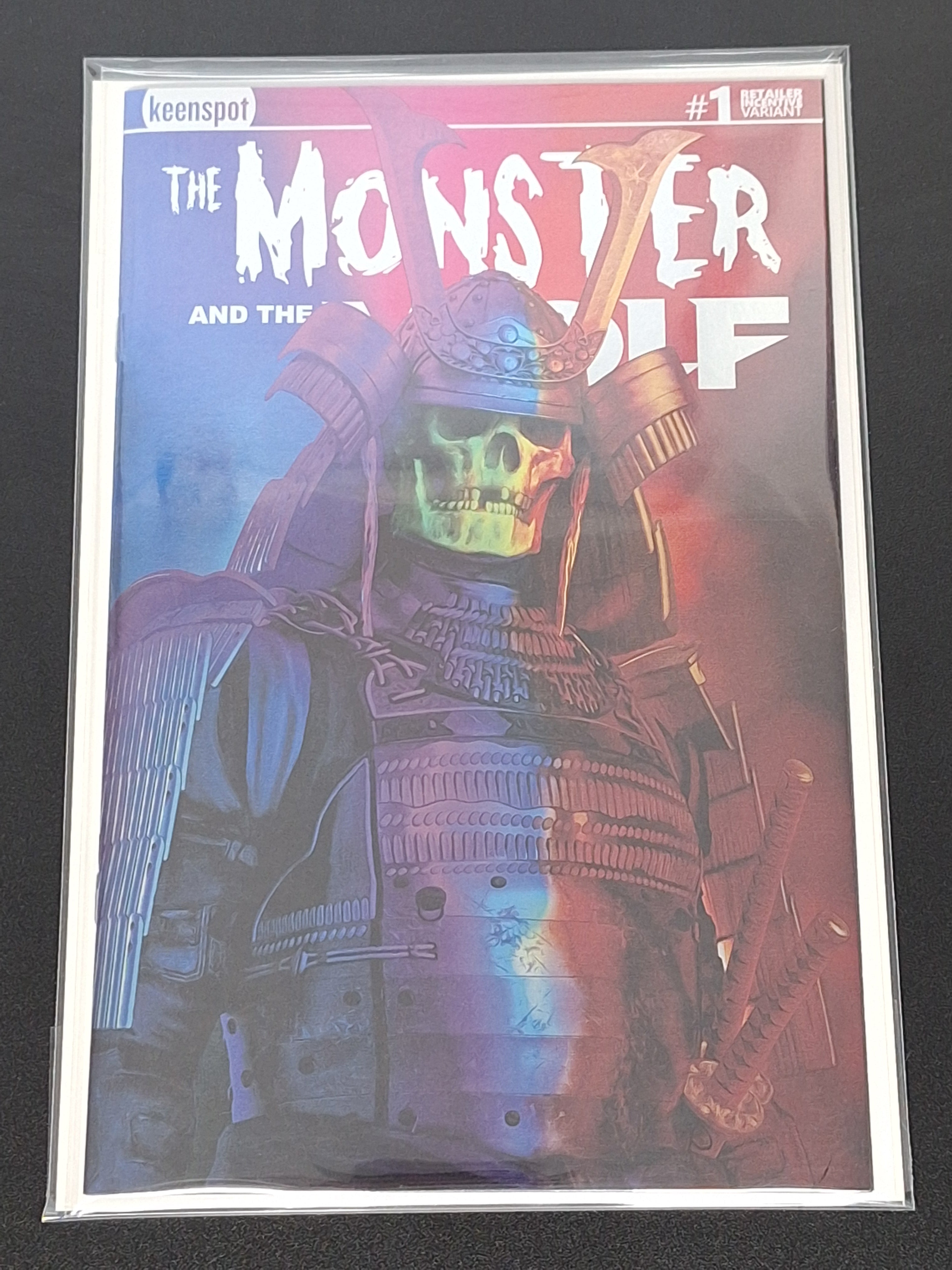 Mark Spears The Monster & The Wolf 1 Keenspot 2025 Retailer Incentive 1:250 Holofoil Variant