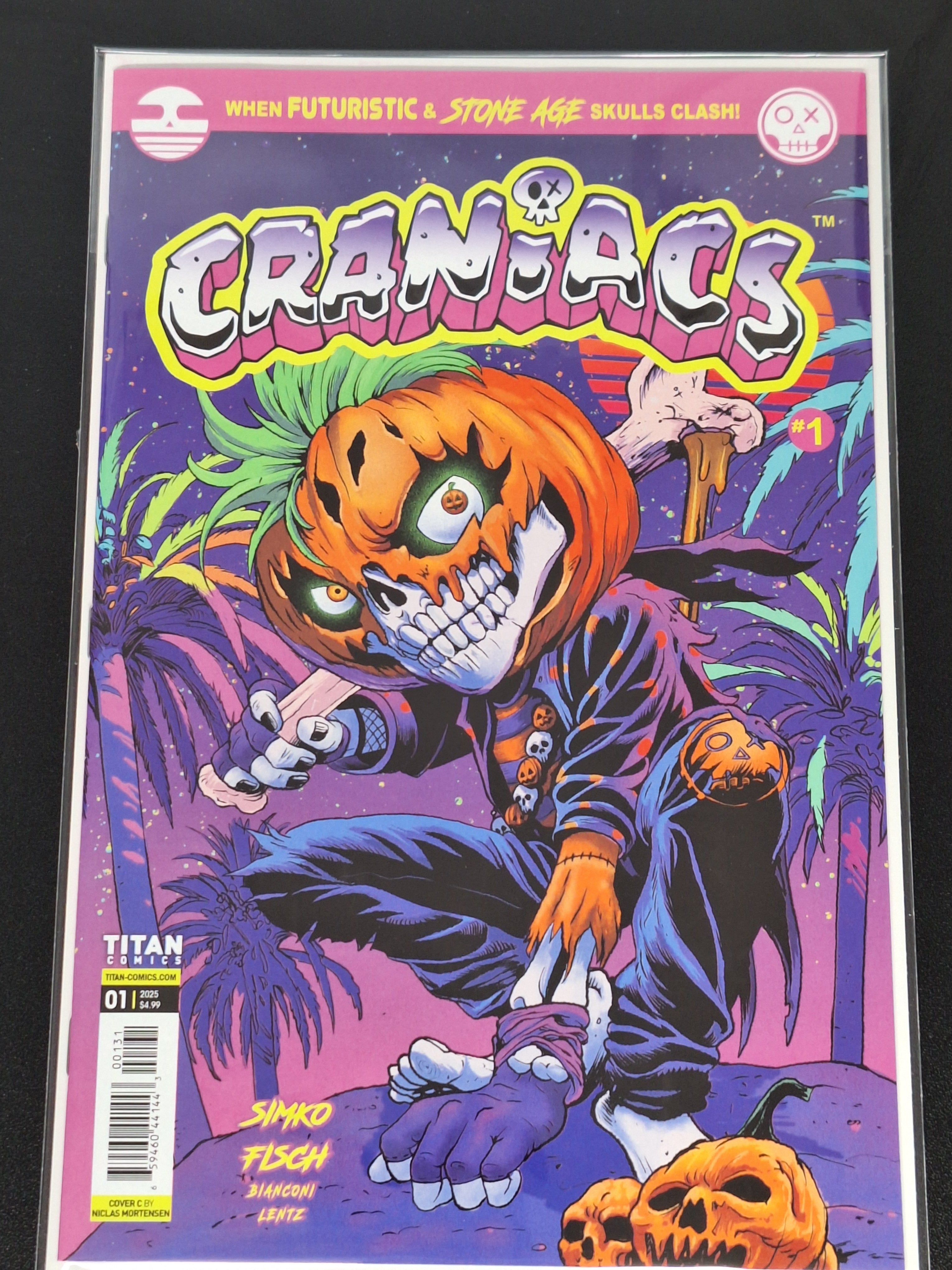 Craniacs 1 Titan Comics 2025 Cover C Mortensen