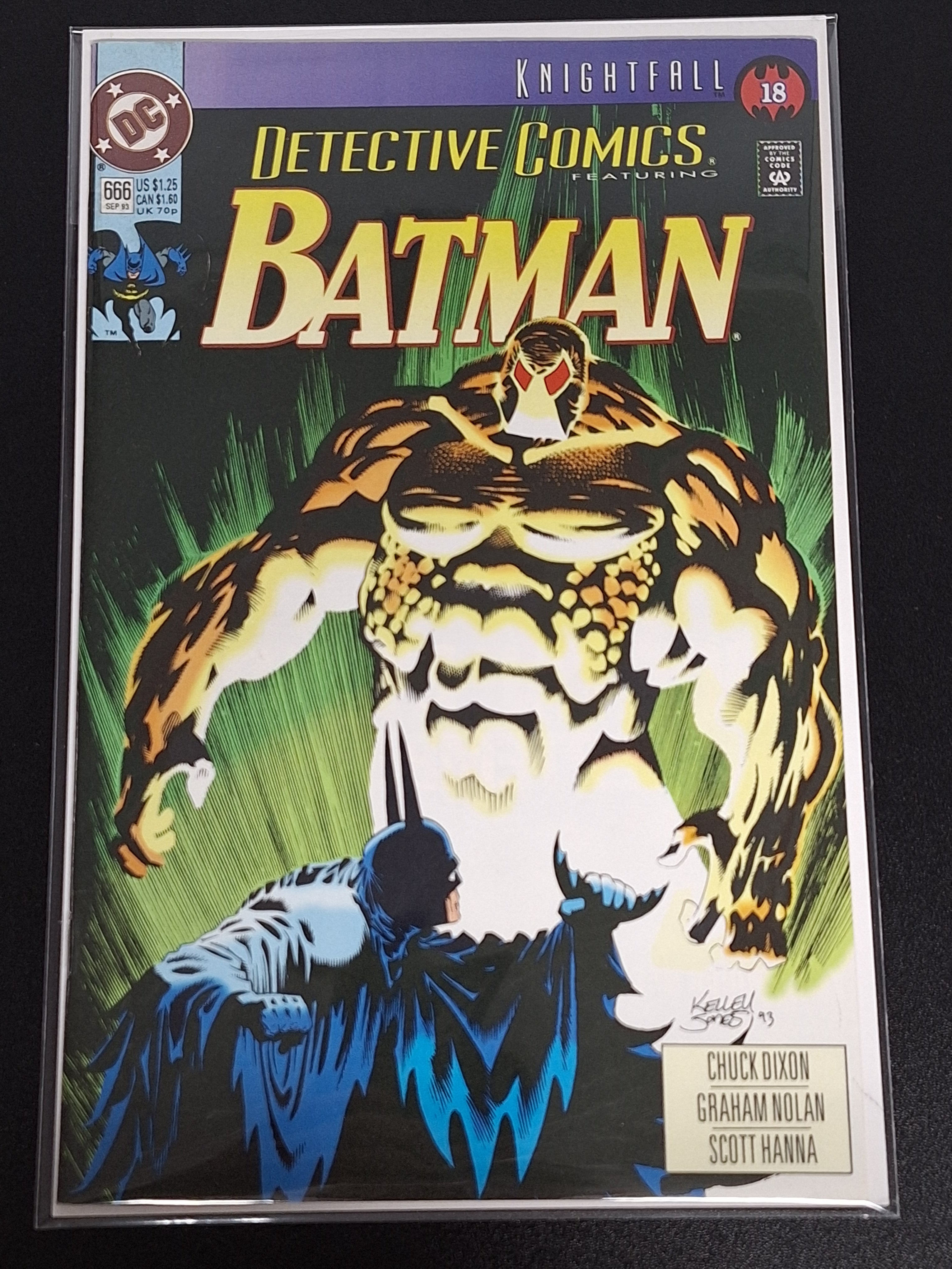 Detective Comics 666 DC 1993 Bane Cover