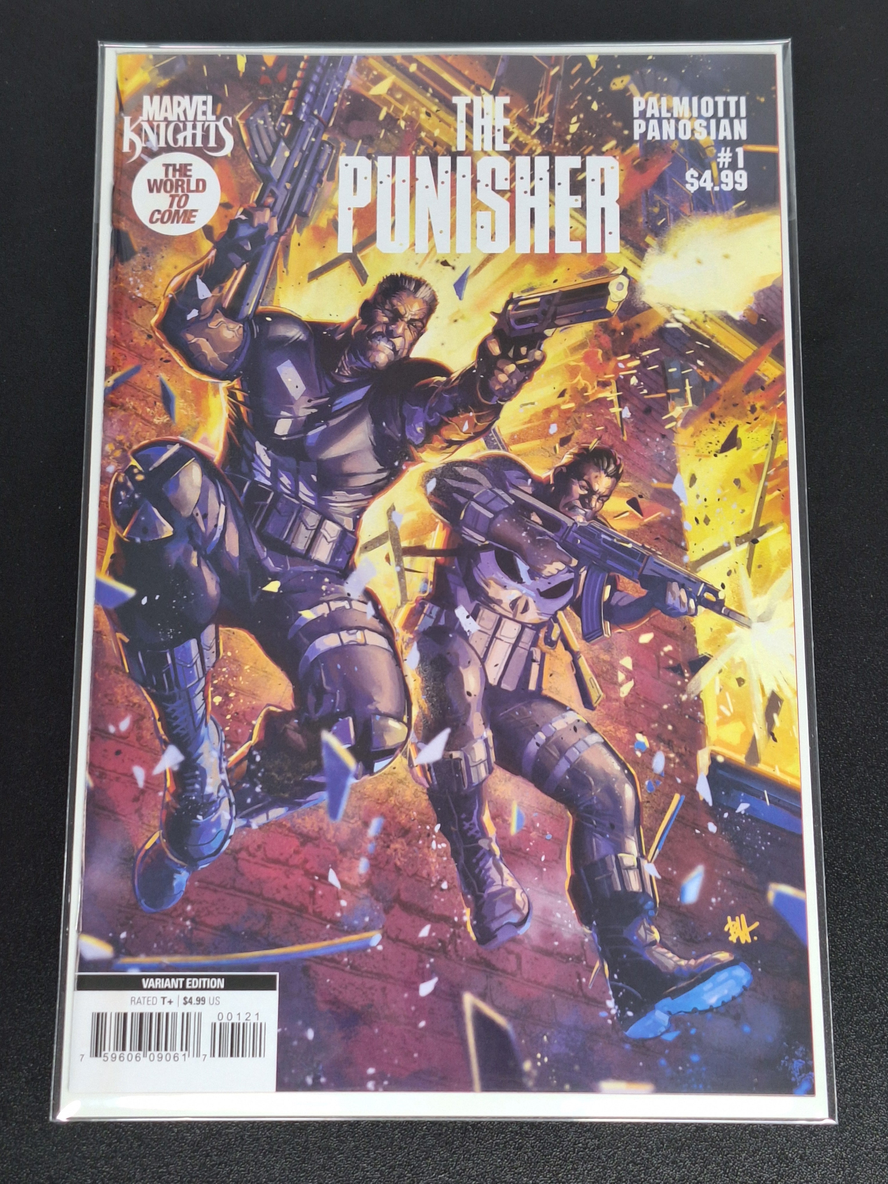 The Punisher 1 Marvel Knights 2025 Ben Harvey Variant