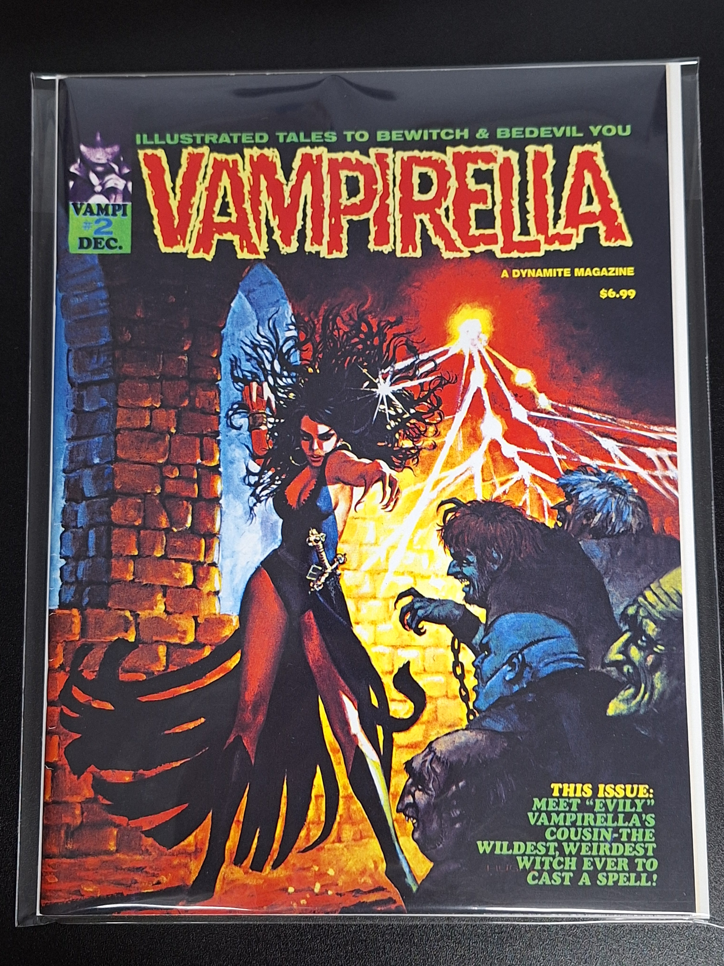 Vampirella 2 Dynamite Magazine 2019 Facsimile Edition Reprinting 1969 2nd Appearance