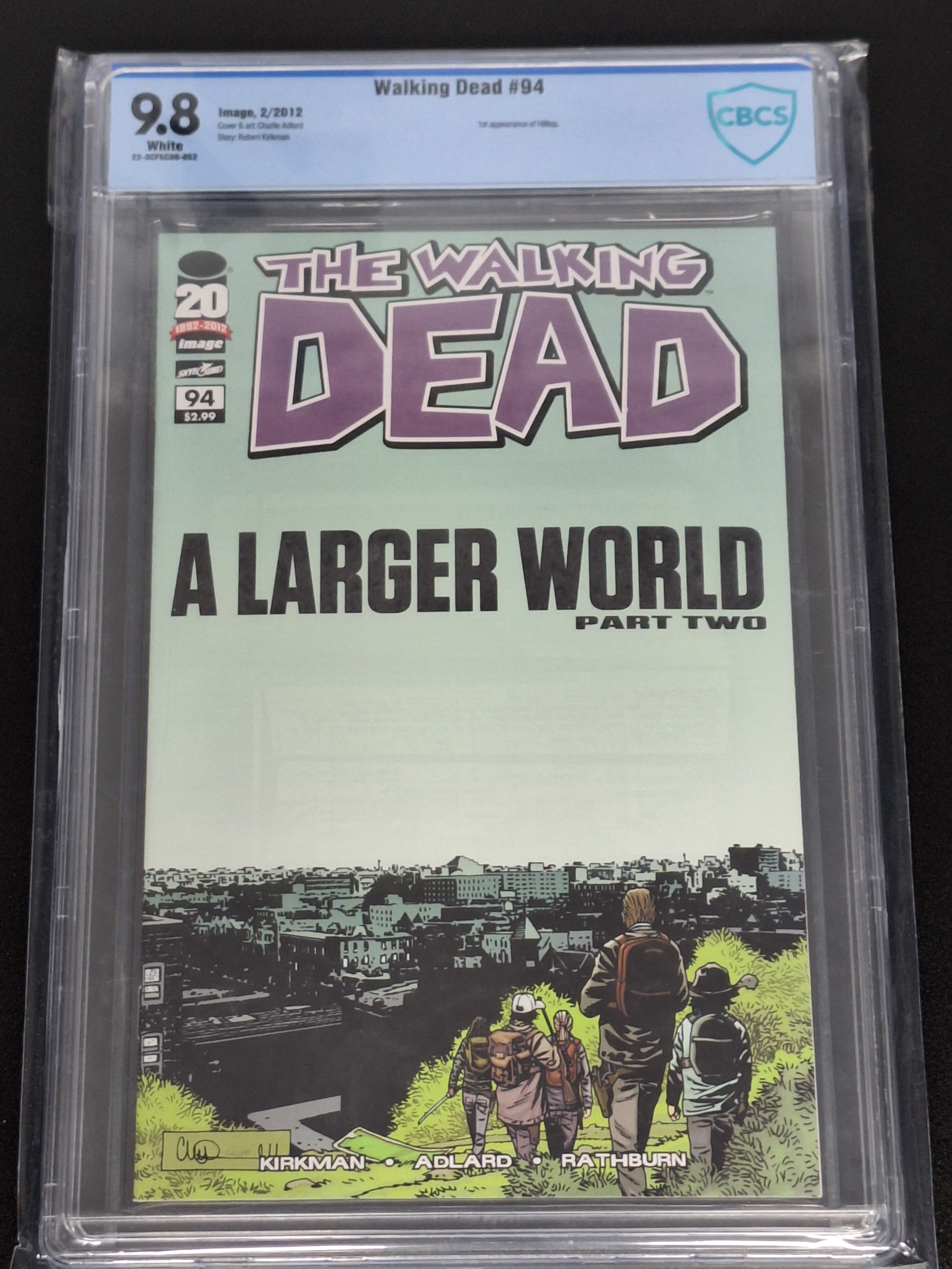 The Walking Dead 94 Image 2012 1st App of The Hilltop CBCS 9.8