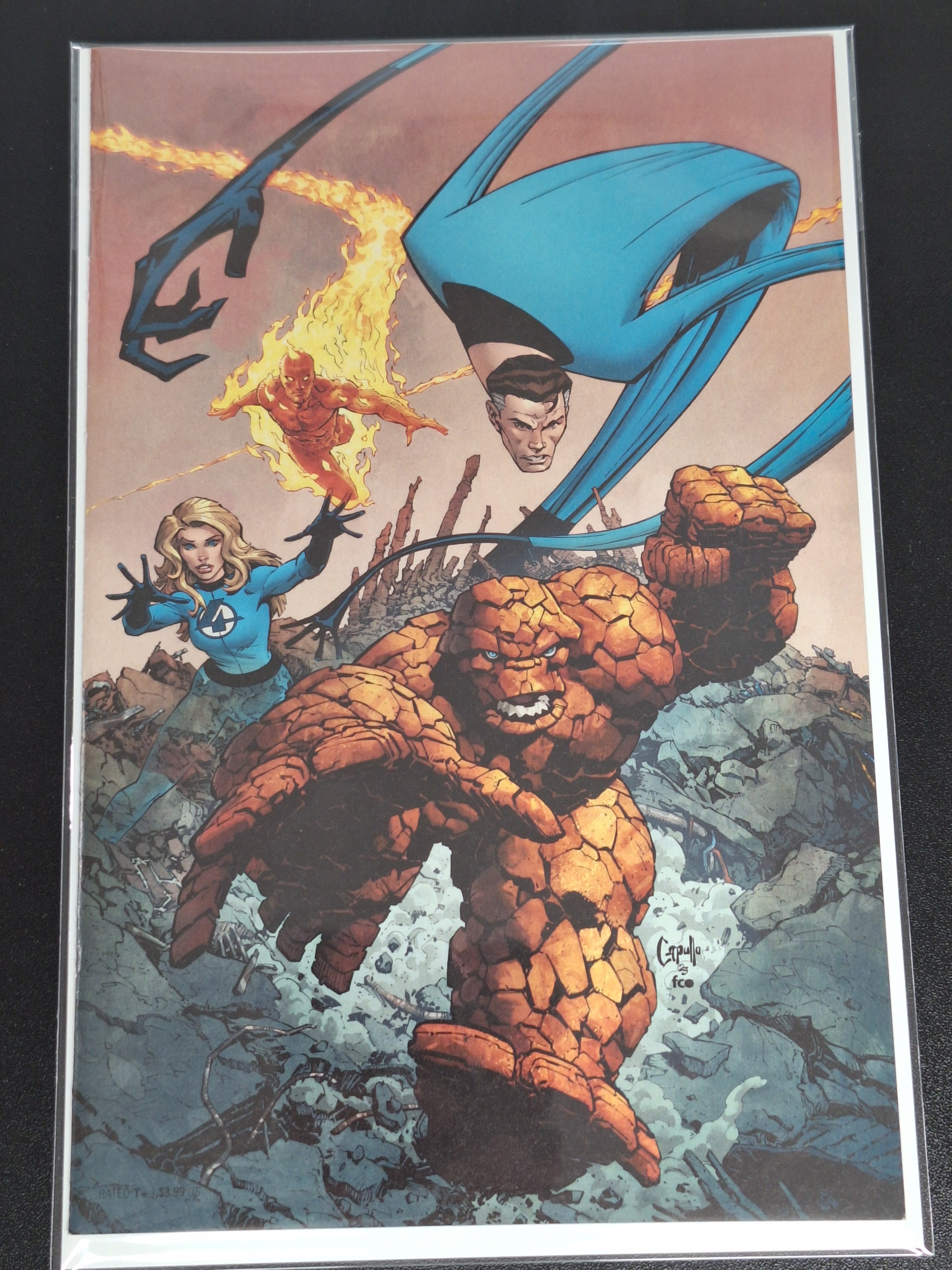 Fantastic Four 25 Greg Capullo 1:50 Virgin Variant