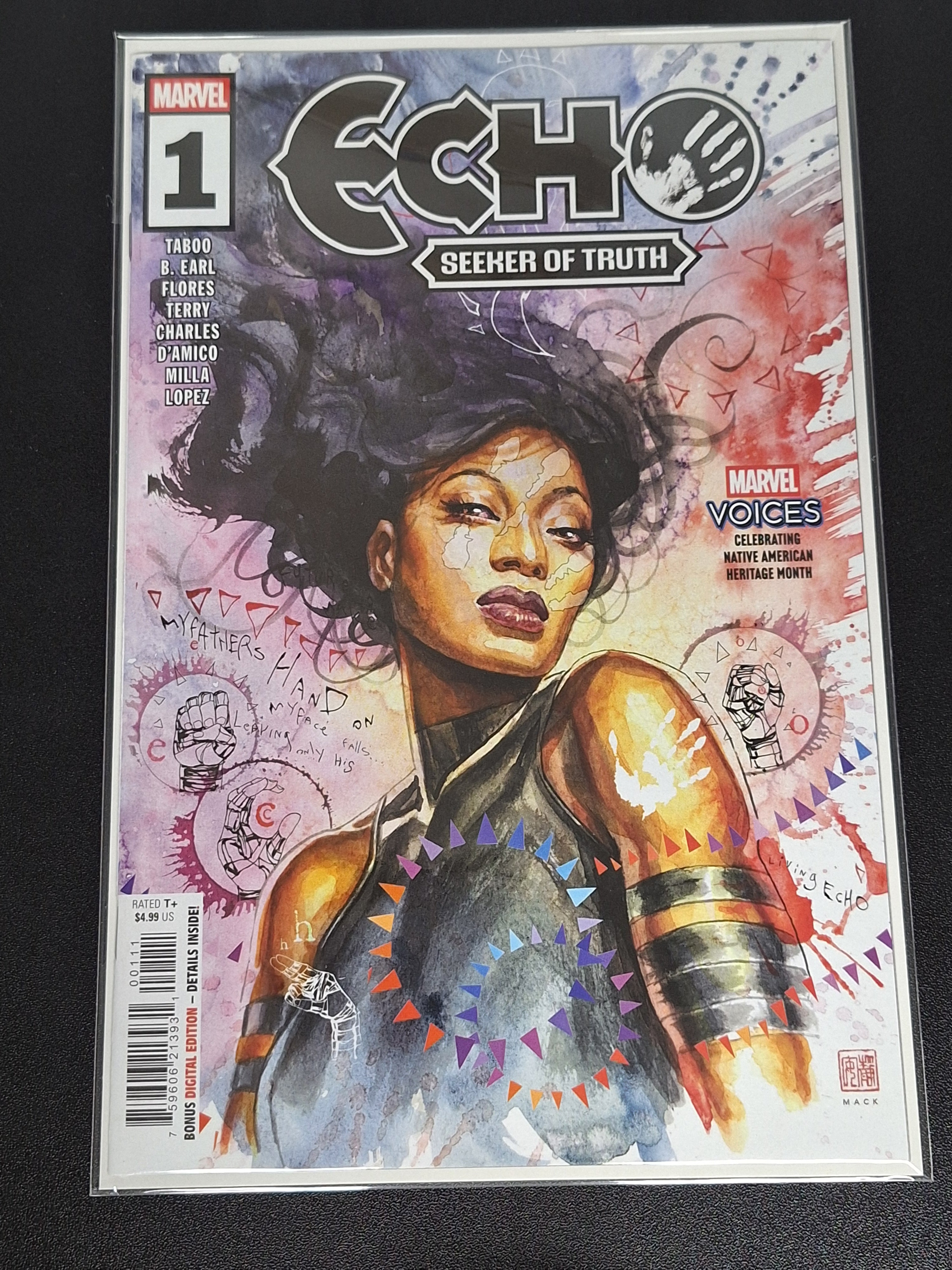 Echo Seeker Of Truth 1 Marvel 2025 Cover A David Mack