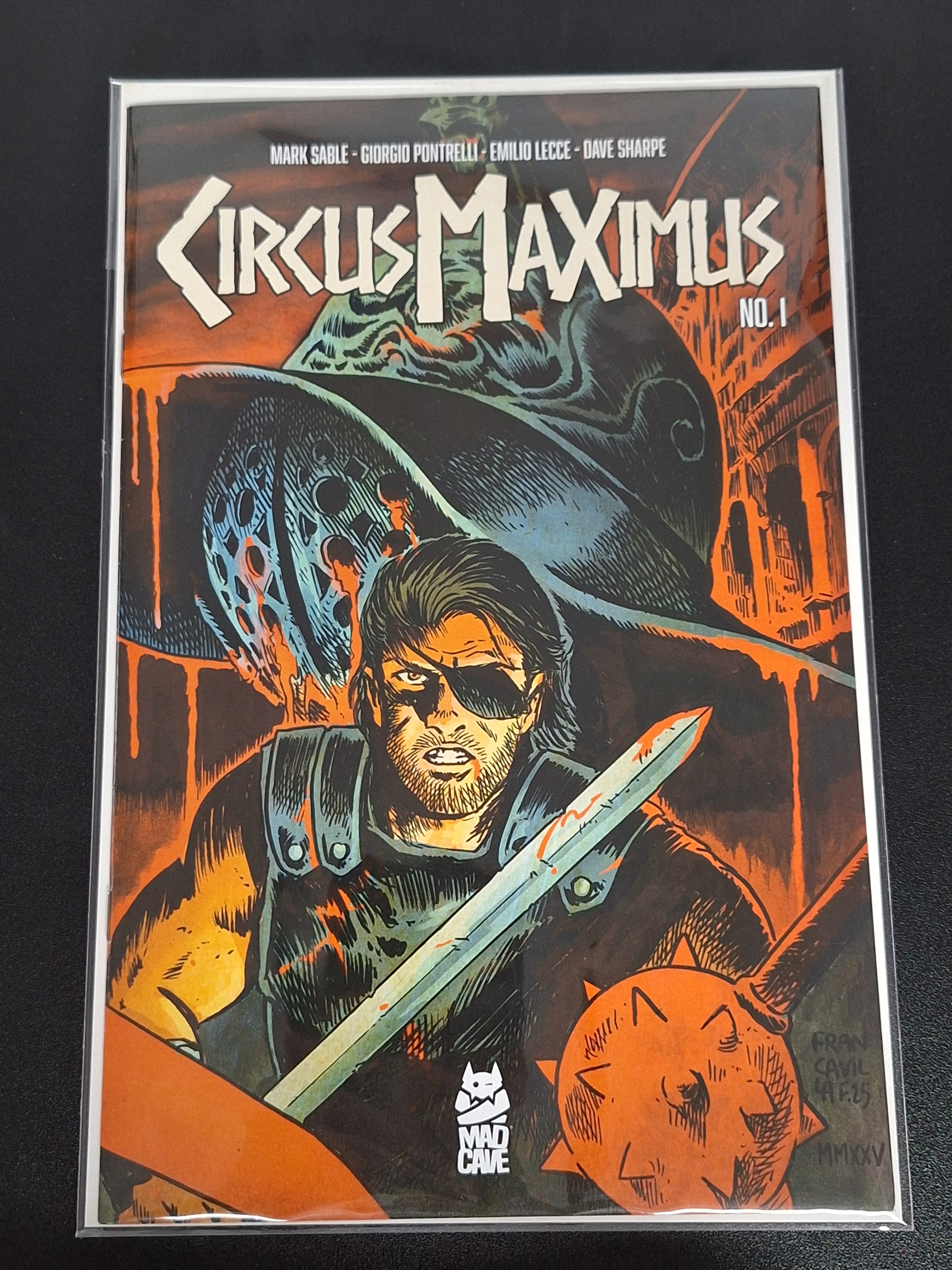 Circus Maximus 1 Mad Cave 2025 Cover B Francavilla