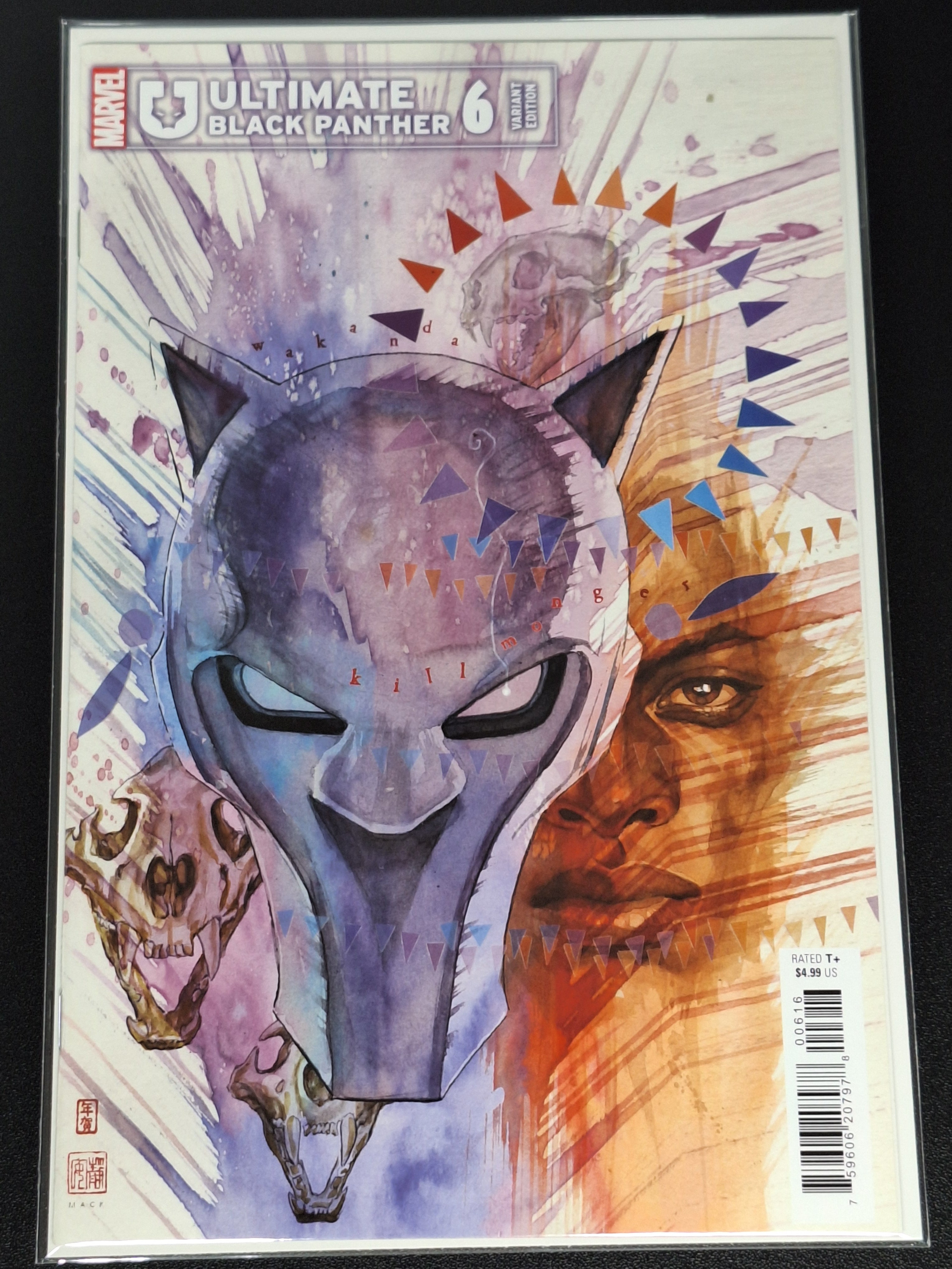Ultimate Black Panter 6 David Mack 1:25 Retailer Incentive Variant