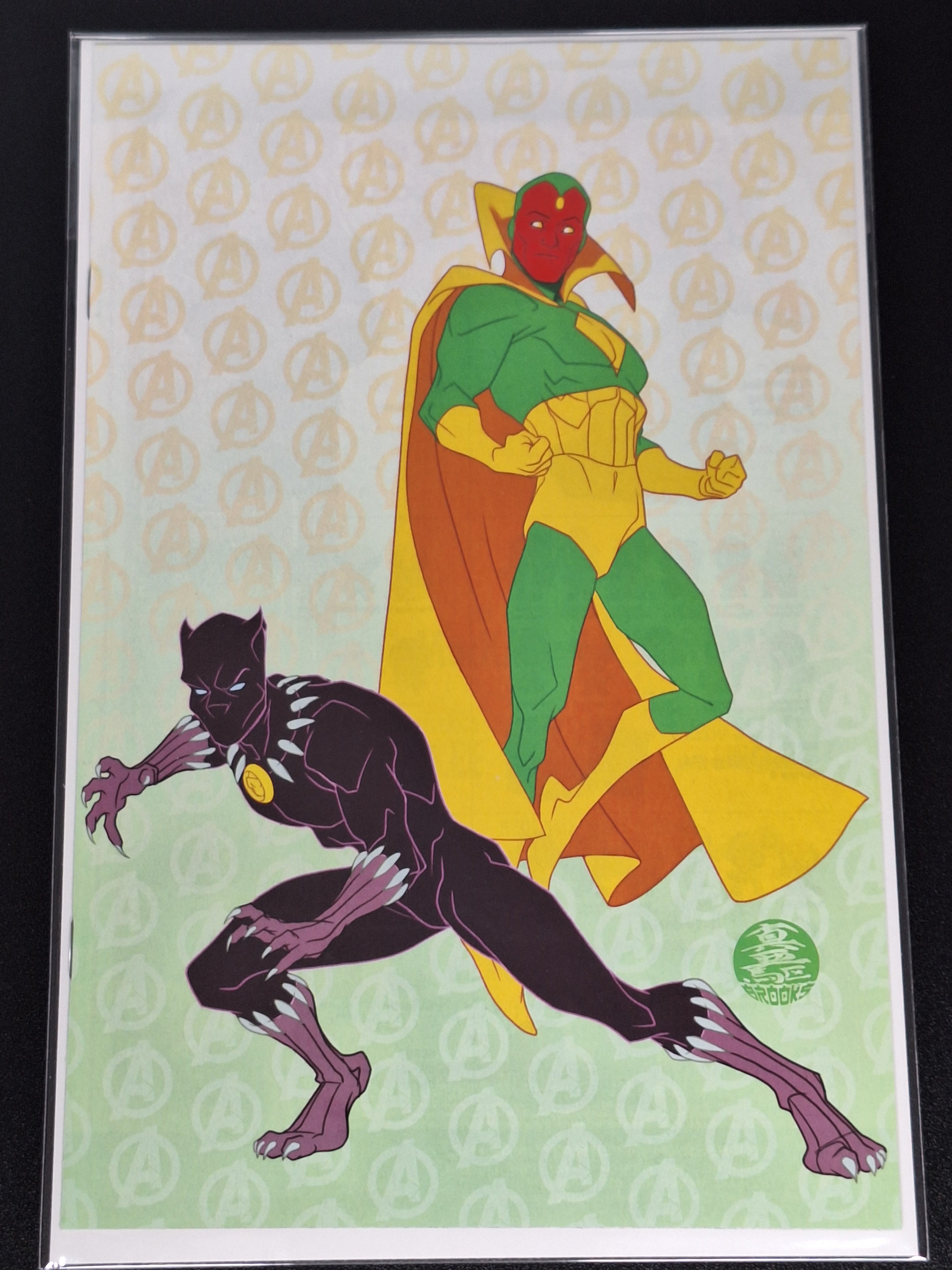 Avengers 23 Mark Brooks 1:50 Retailer Incentive Virgin Variant