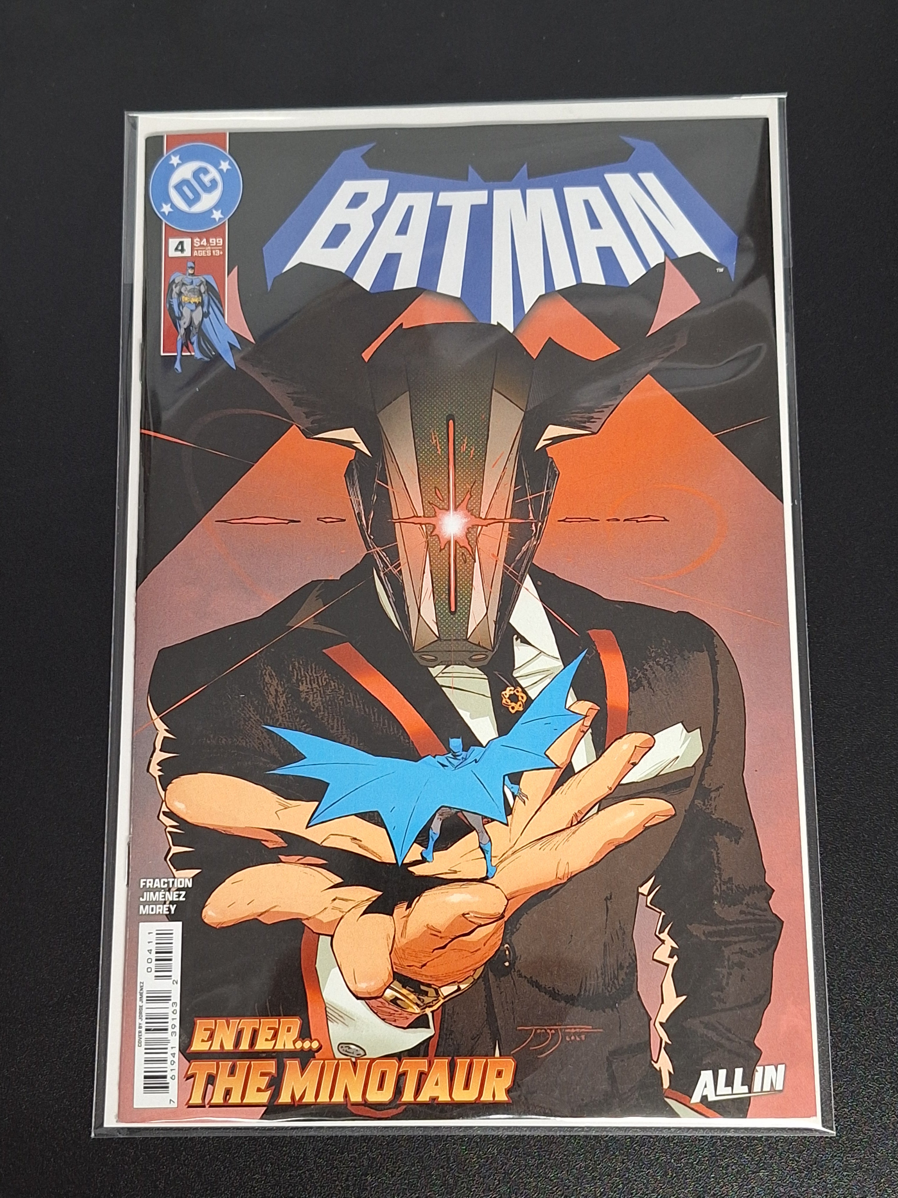 Batman 4 DC 2025 Cover A 1st App of The Minotaur