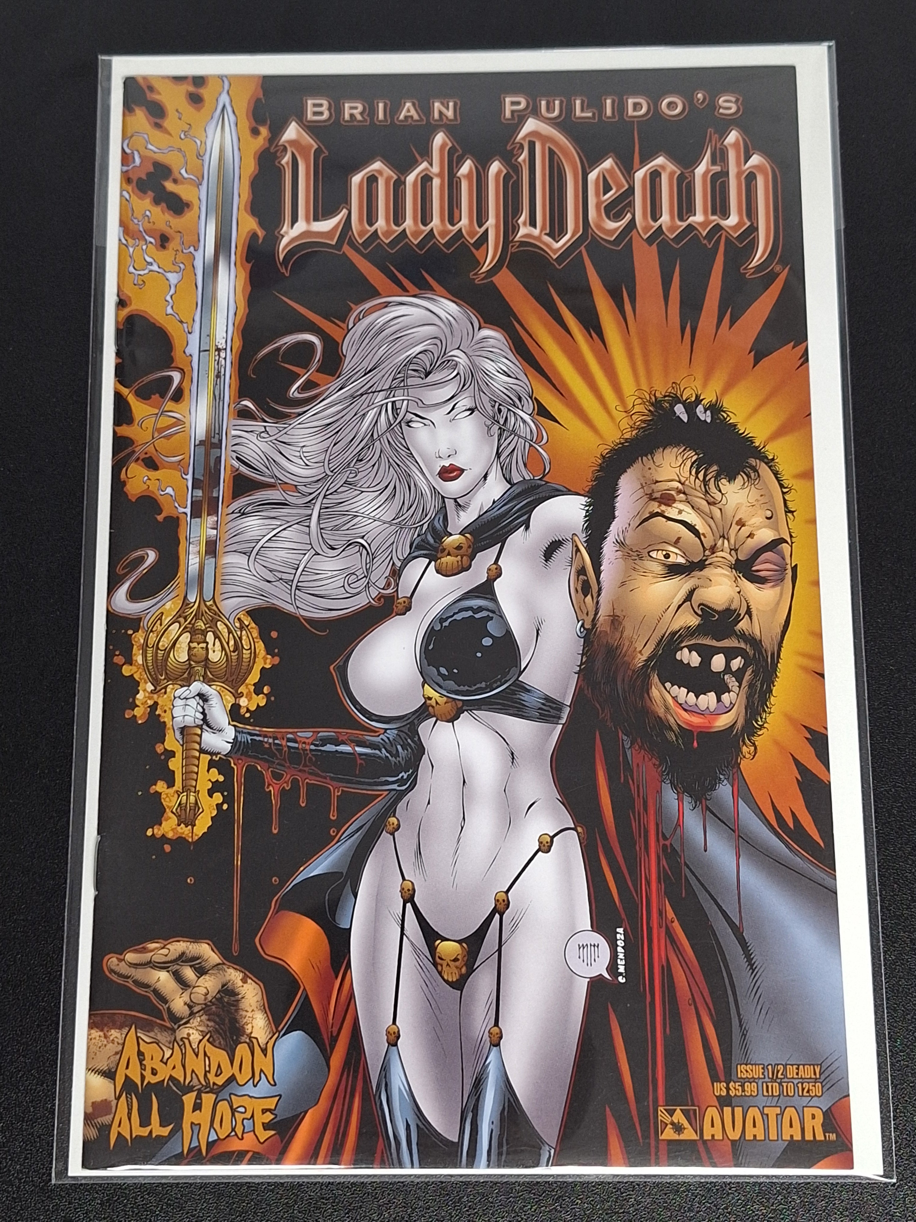 Lady Death Abandon All Hope 1/2 Avatar 2005 Deadly Edition Ltd. 1250