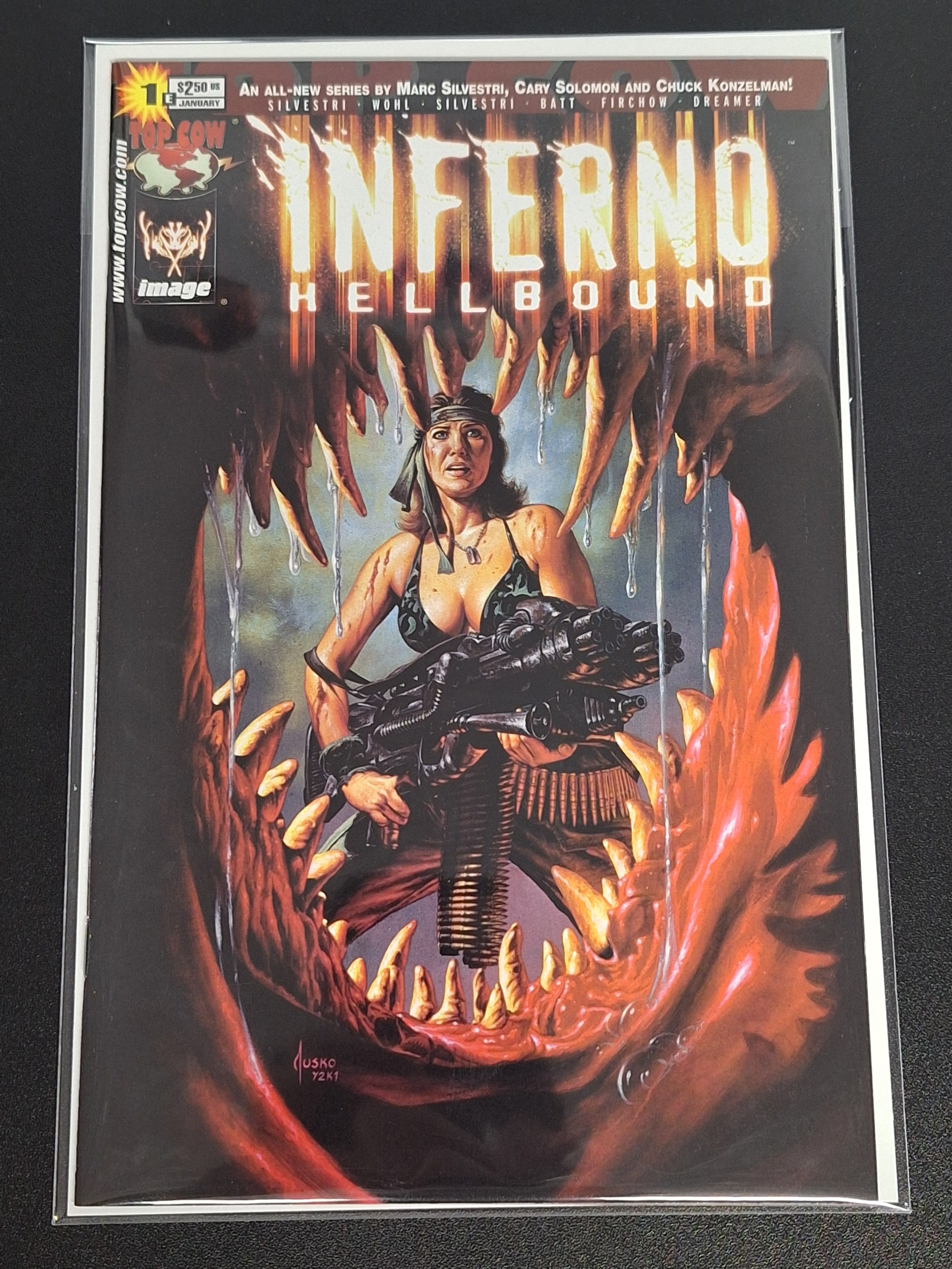 Inferno: Hellbound 1 Top Cow Image 2002 Joe Jusko Cover