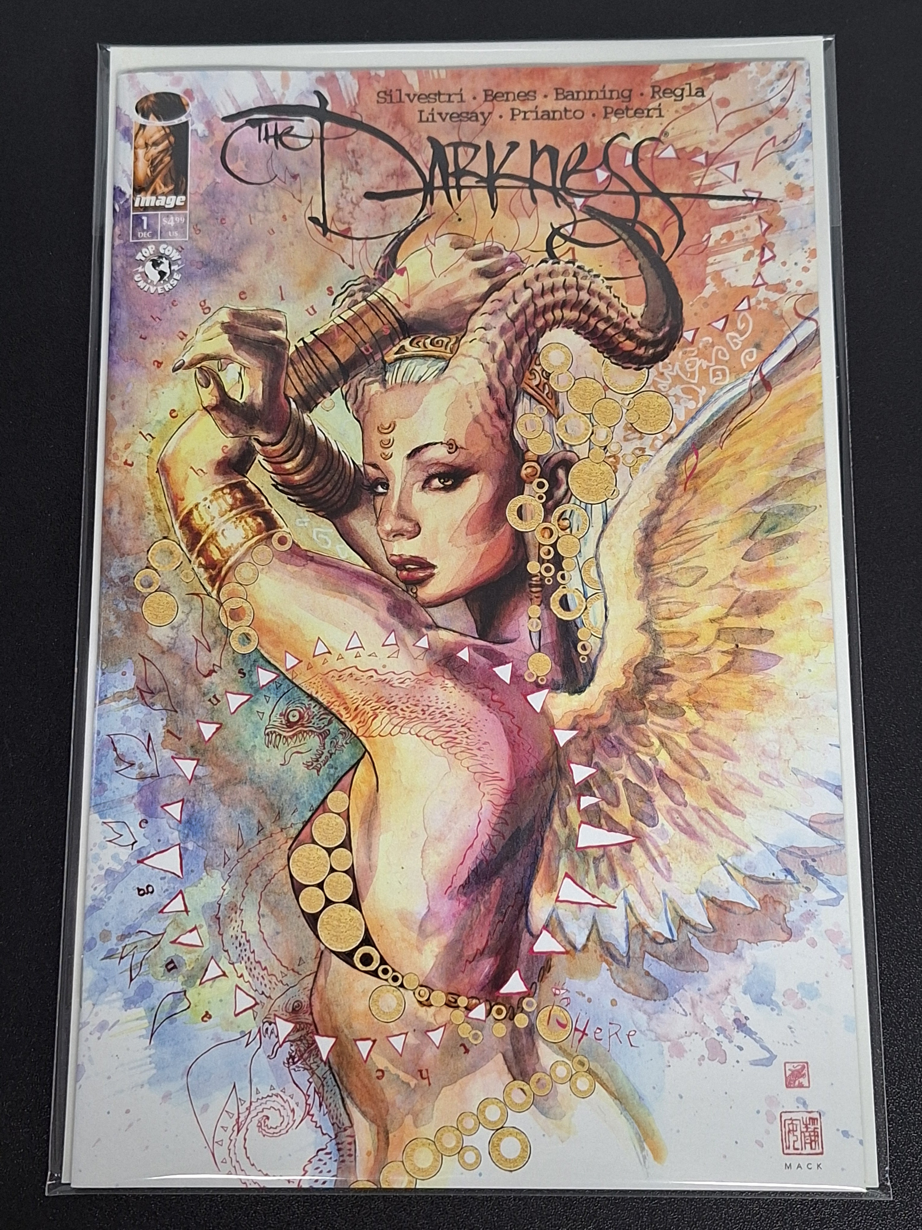 The Darkness 1 Image Comics 2025 David Mack Variant
