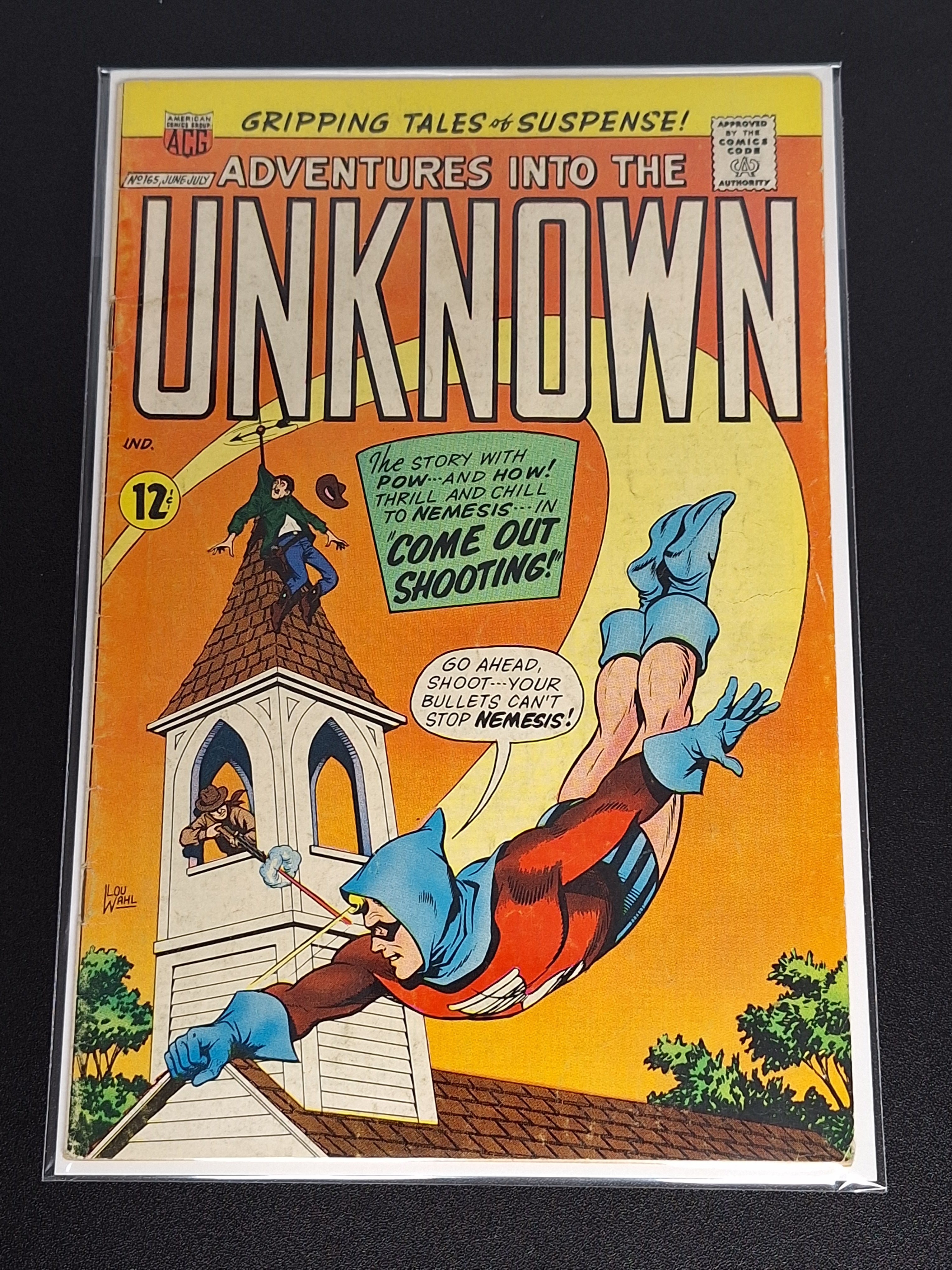 Adventures Into The Unknown 165 American Comics Group 1965 Scarce Silver Age Book