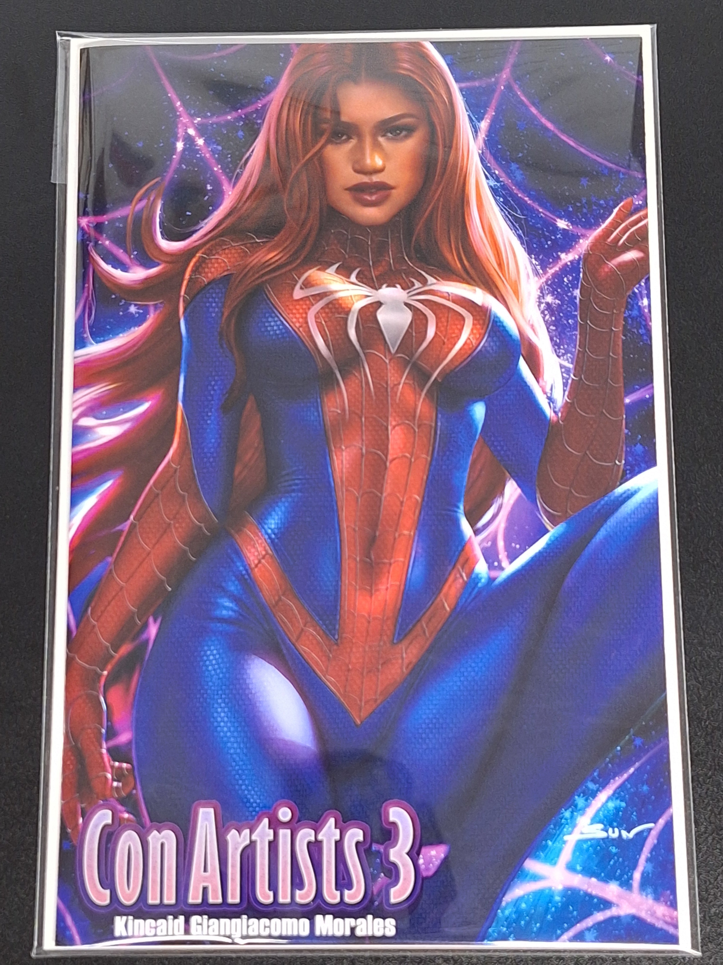Con Artists 3 Sun Khamunaki Scarlet Webslinger Exclusive