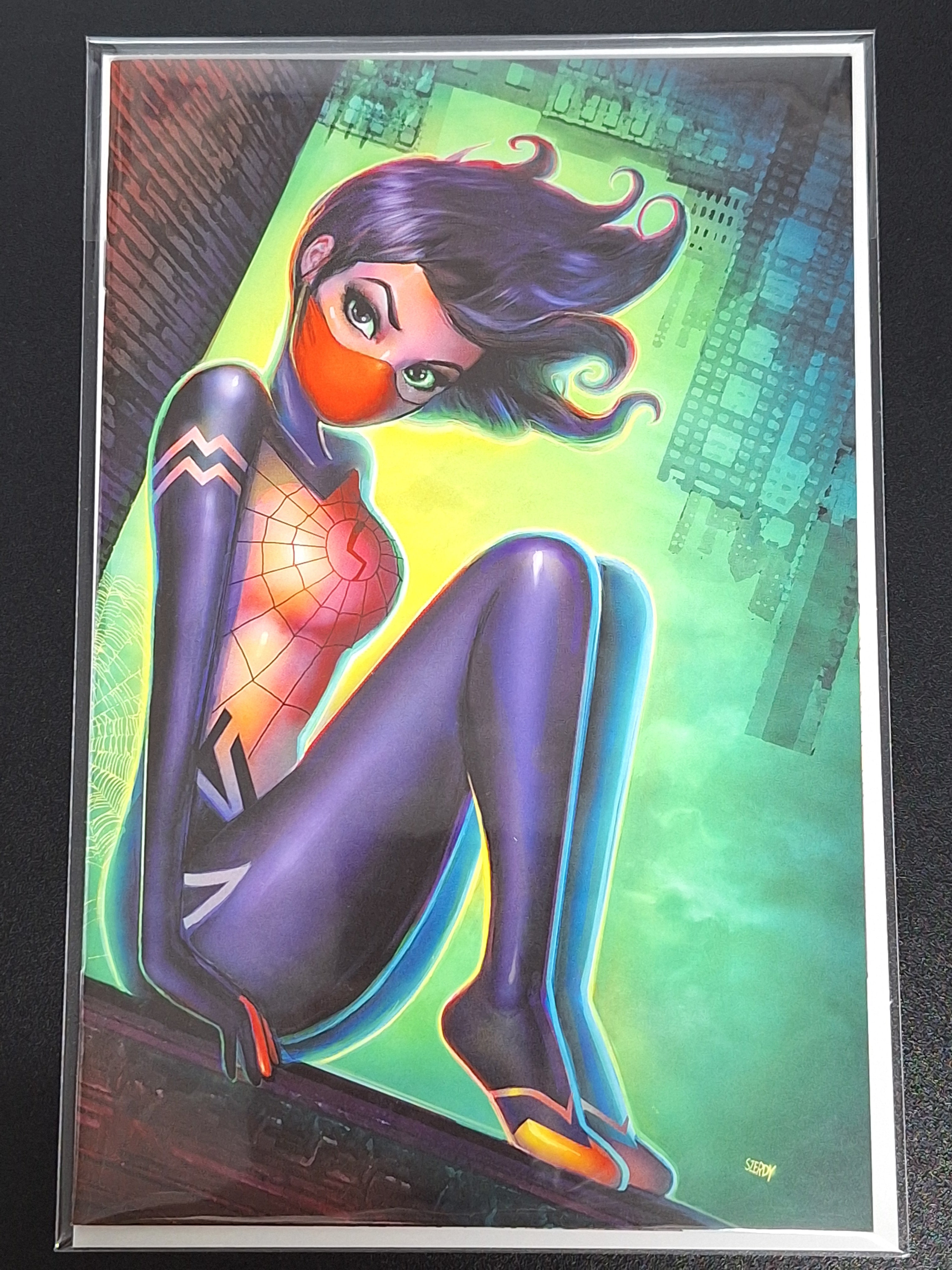 Edge Of Spider-Verse 1 Nathan Szerdy Virgin Exclusive