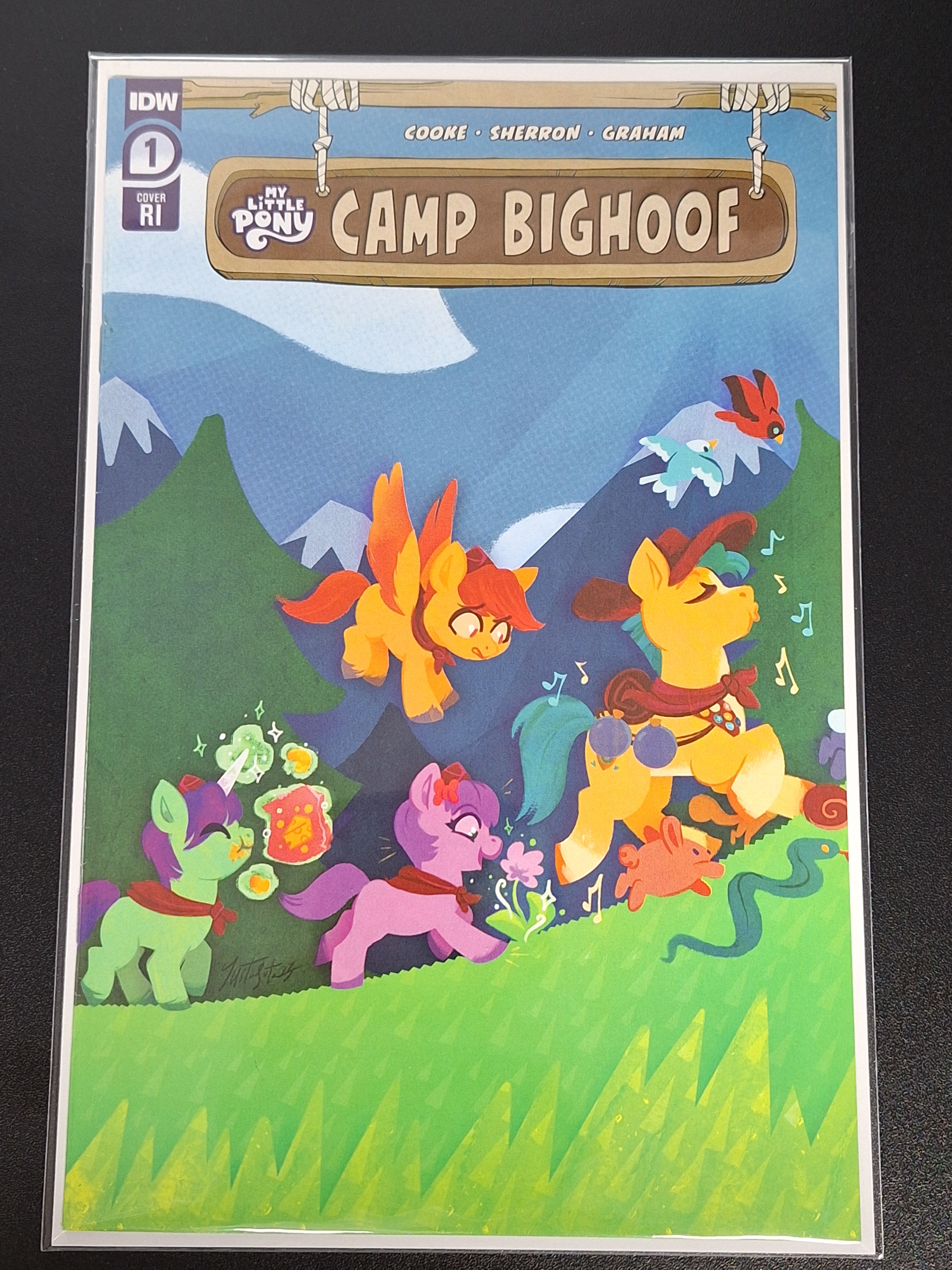 My Little Pony: Camp Bighoof 1 IDW 2023 1:25 Variant JustaSuta