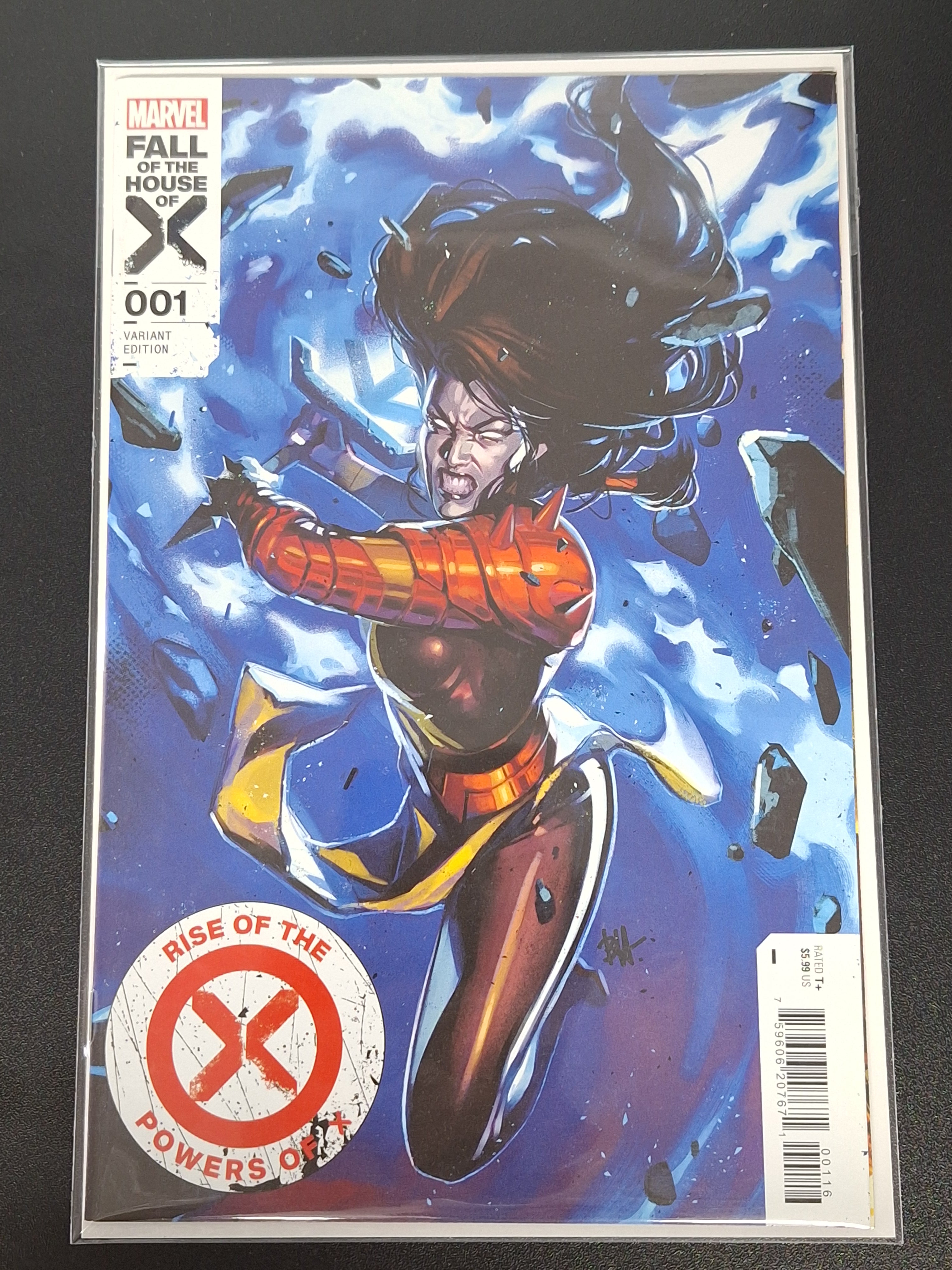 Rise Of The Powers Of X 1 Marvel 2024 Ben Harvey 1:25 Variant
