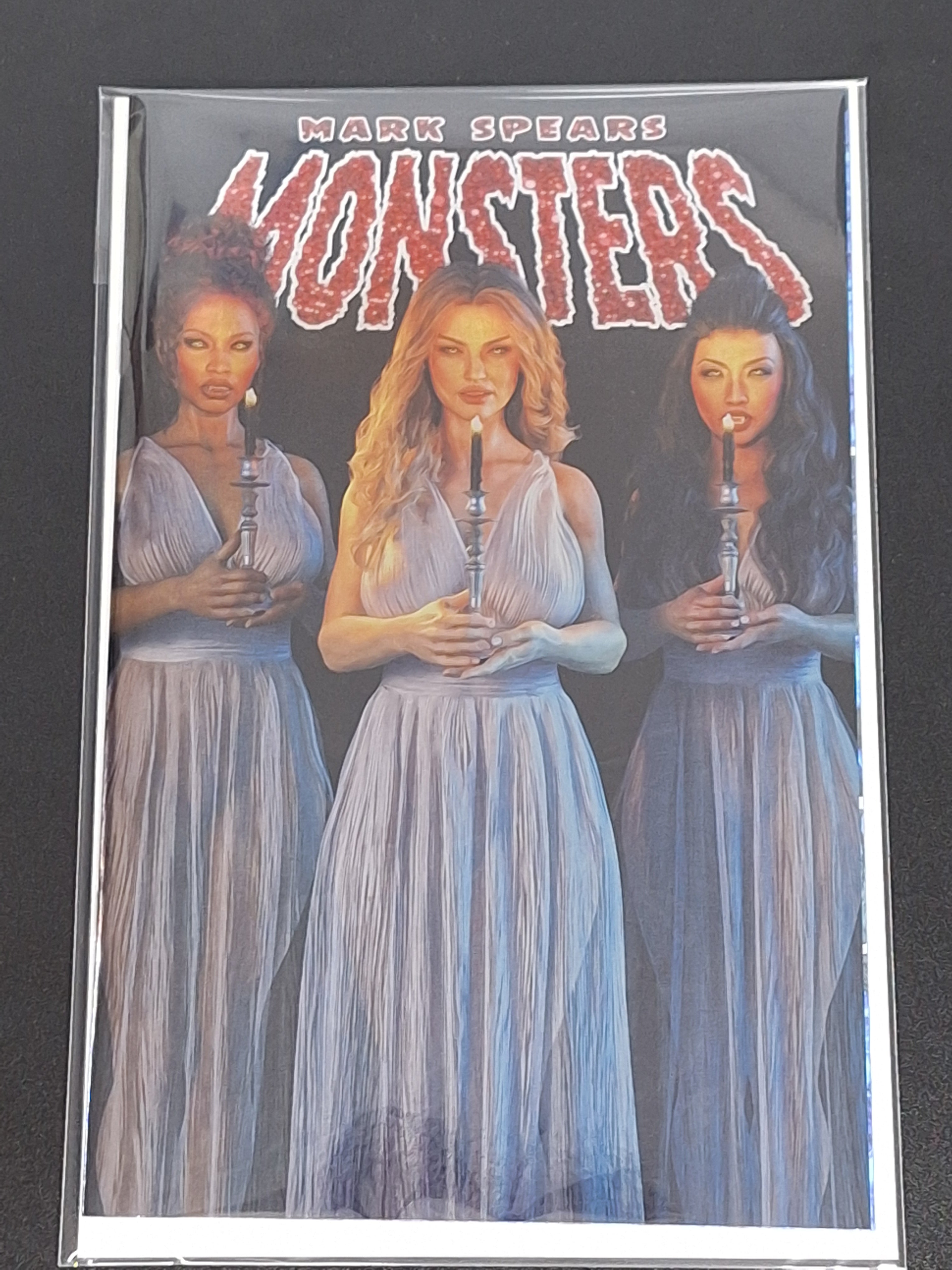 Mark Spears Monsters 8 Keenspot 2025 Blind Bag A64 Tinsel & Terror 1:666 Foil Variant