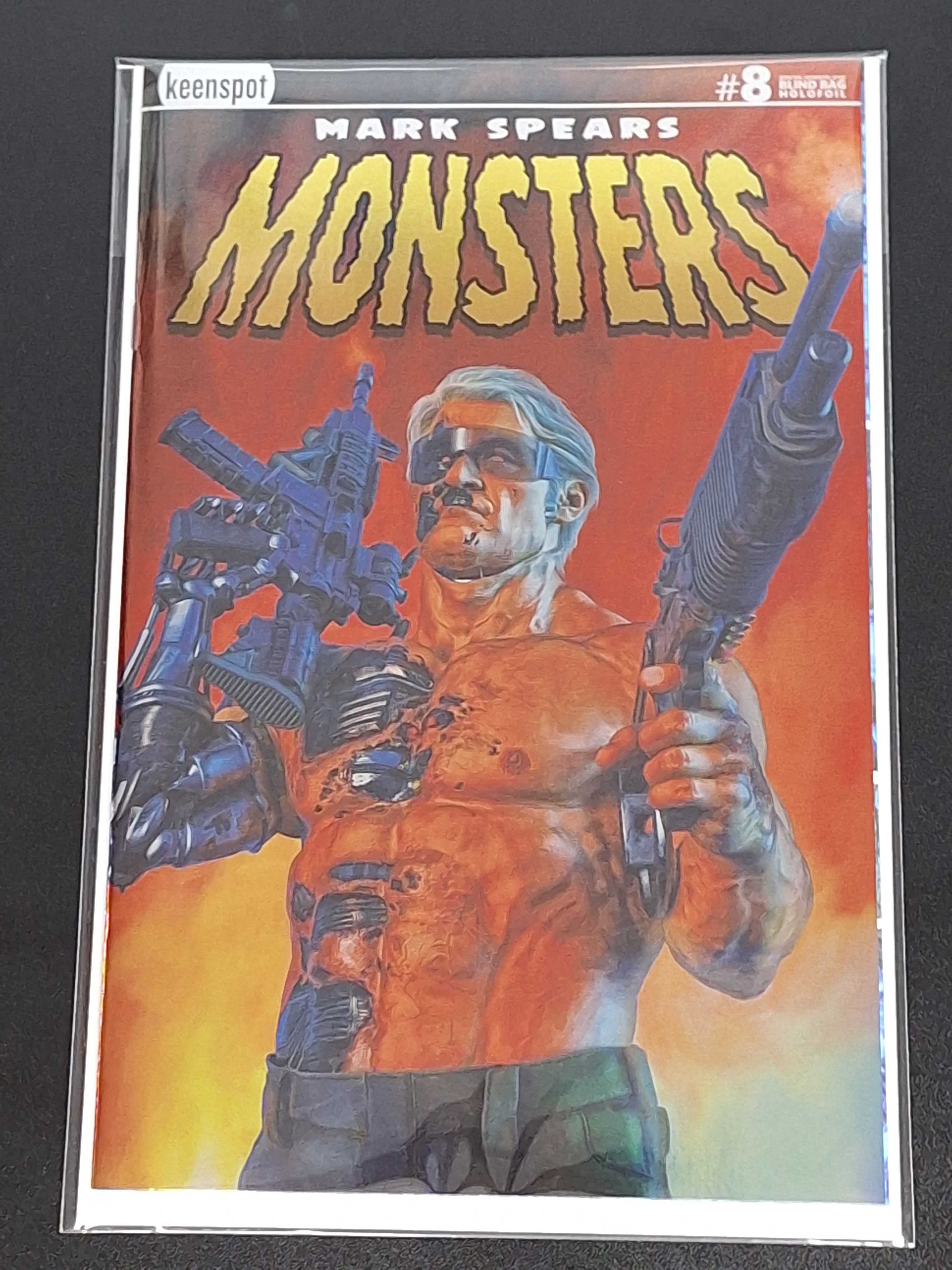 Mark Spears Monsters 8 Keenspot 2025 Blind Bag A39 Foil 1:300 Variant